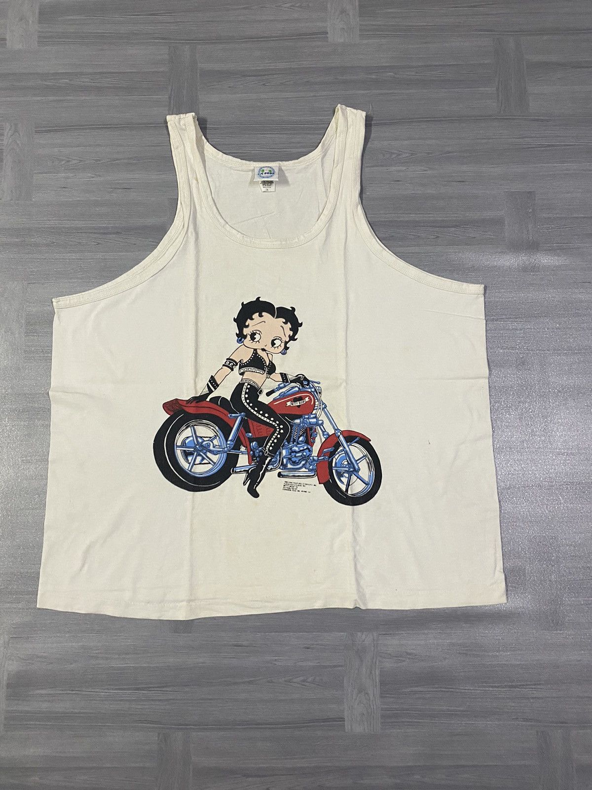 Cartoon Network Vintage Betty Boop 1993 Singlet Size US XL / EU 56 / 4 - 1 Thumbnail