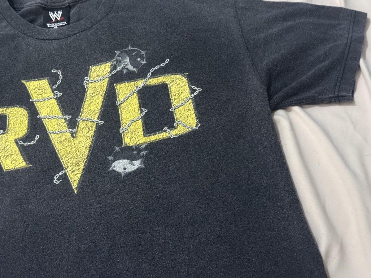 Vintage Vintage 2000s WWE Rob Van Dam RVD T Shirt Size US XL / EU 56 / 4 - 5 Thumbnail