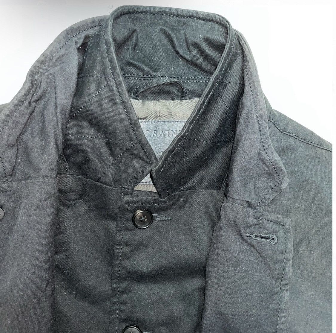 Allsaints All saints 2 in 1 Black Jacket Size US XL / EU 56 / 4 - 4 Thumbnail