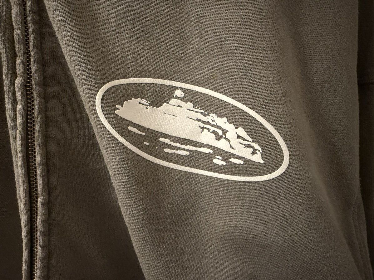 Corteiz Corteiz Island Puff Print Zip Hoodie Grey Size US S / EU 44-46 / 1 - 8 Thumbnail