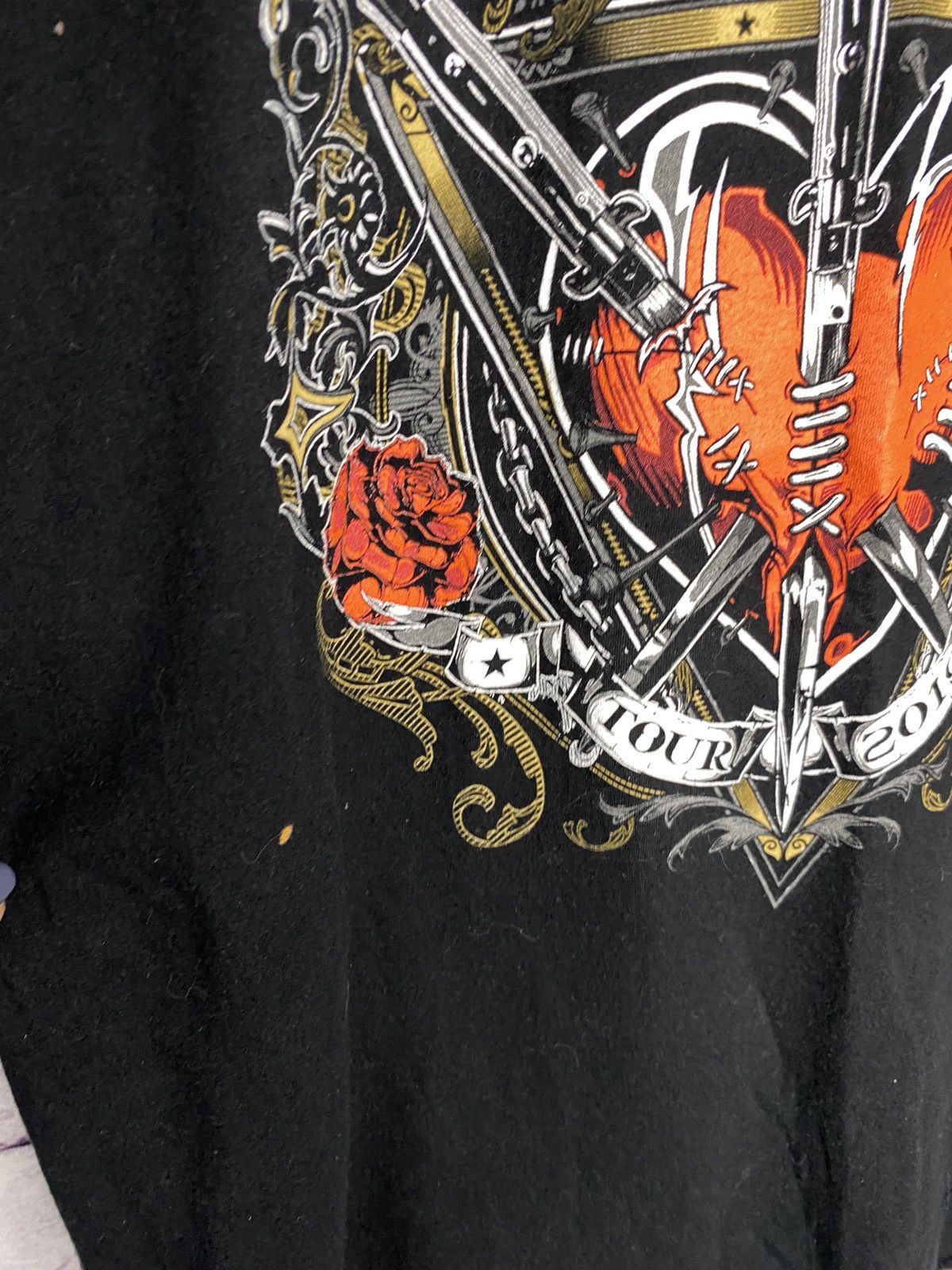 Band Tees MENS vintage Alice Cooper t-shirt tour 2019 band tees Size US XL / EU 56 / 4 - 3 Thumbnail