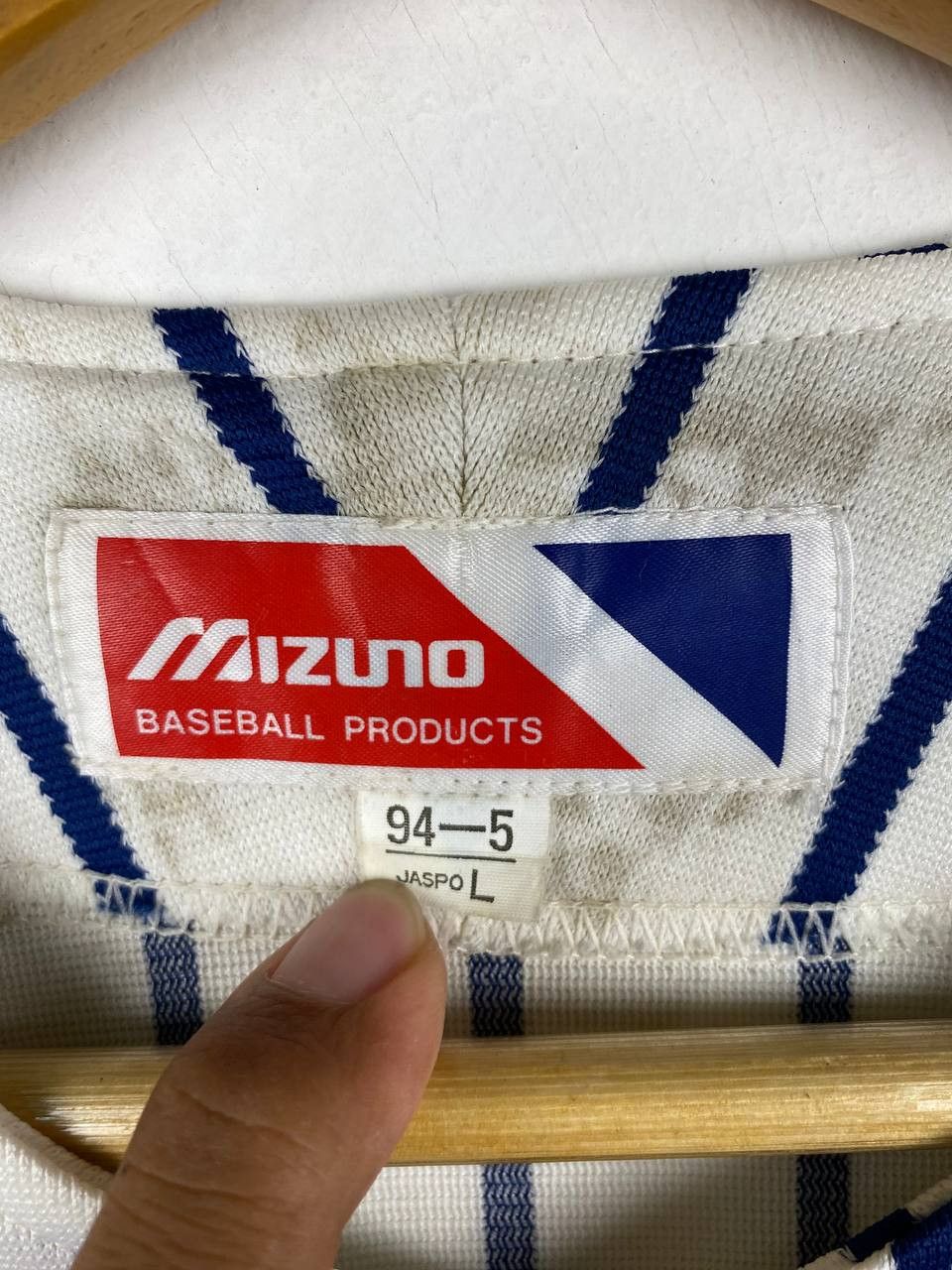 Japanese Brand vintage mizuno japanese brands baseball jersey nice desig Size US L / EU 52-54 / 3 - 4 Thumbnail