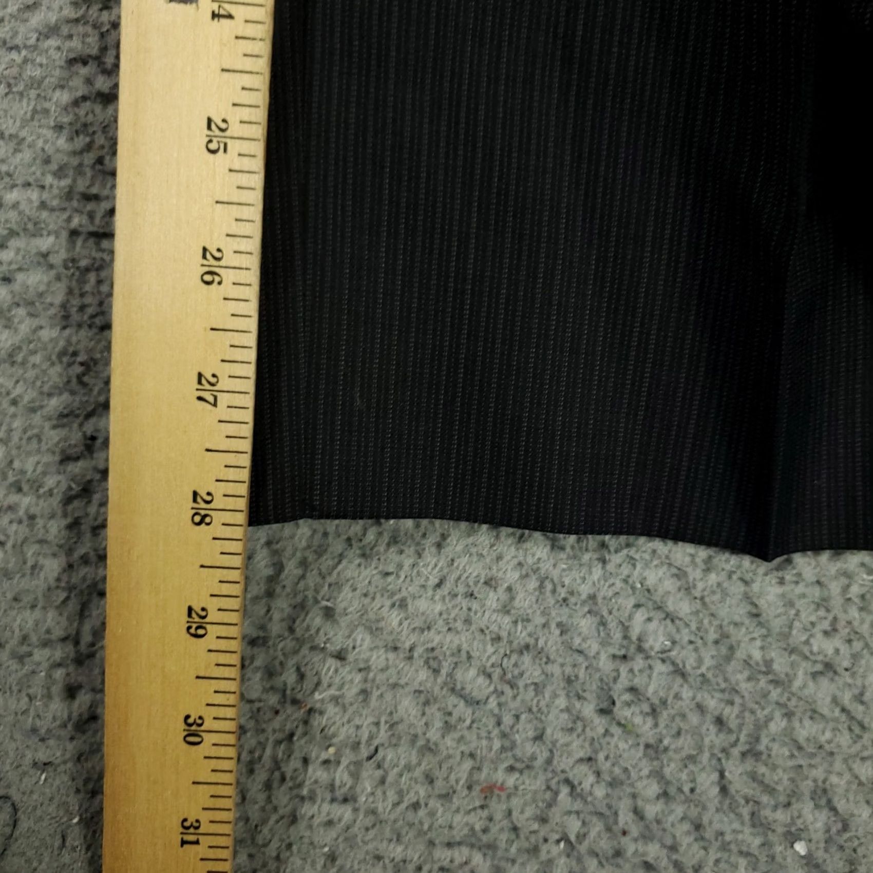 Zanella Zanella Pants Mens 36x28 Gray Wool Flat Front Trousers Chino Dress Pants Regular Slim Straight Front Rise Mid 10-12in Ironed Spots Vintage No Size US 36 / EU 52 - 6 Thumbnail