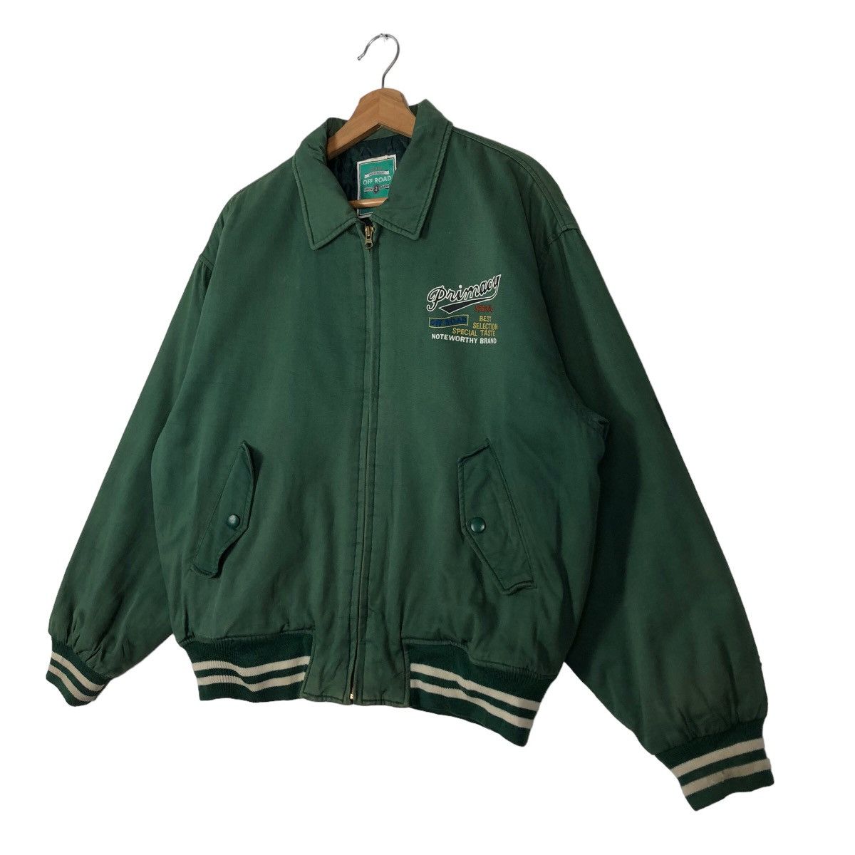 Hysteric Glamour 🔥90’s Vintage Bomber Jacket Offroad Japan Big Logo SpellOut Size US M / EU 48-50 / 2 - 7 Thumbnail