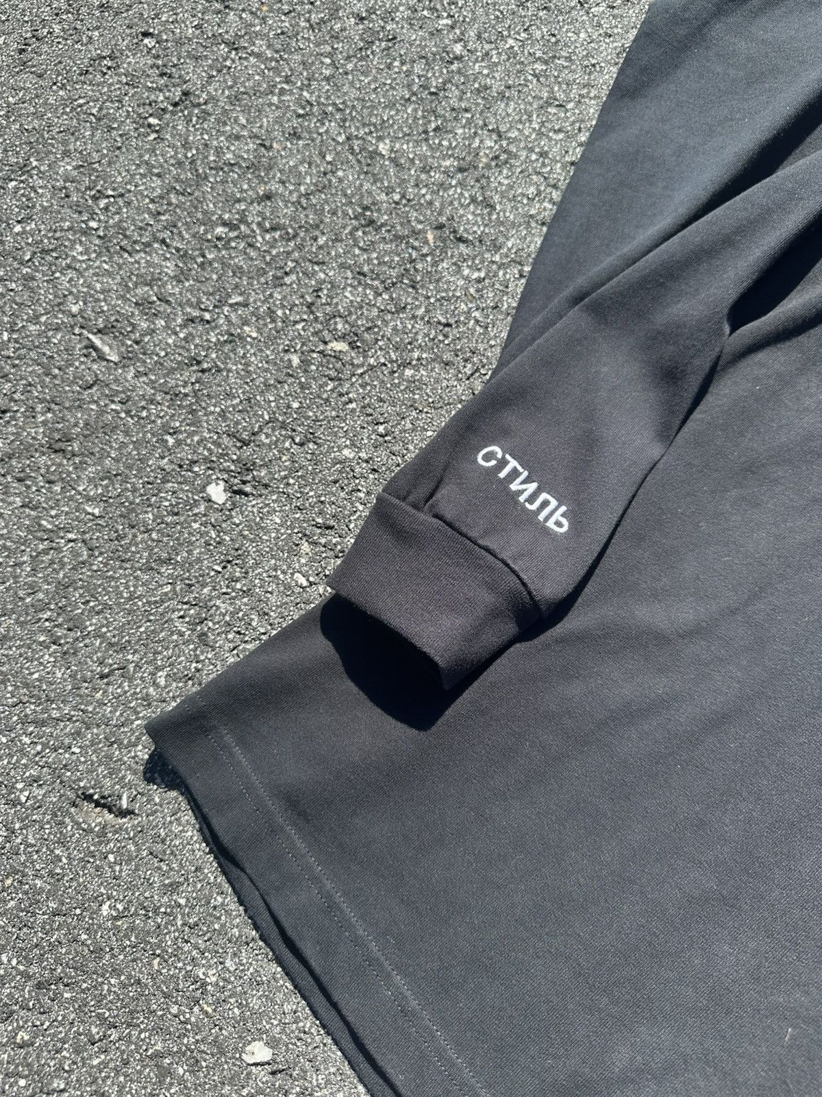 Heron Preston Heron Preston black 24 hour psycho longsleeve Size US L / EU 52-54 / 3 - 2 Thumbnail