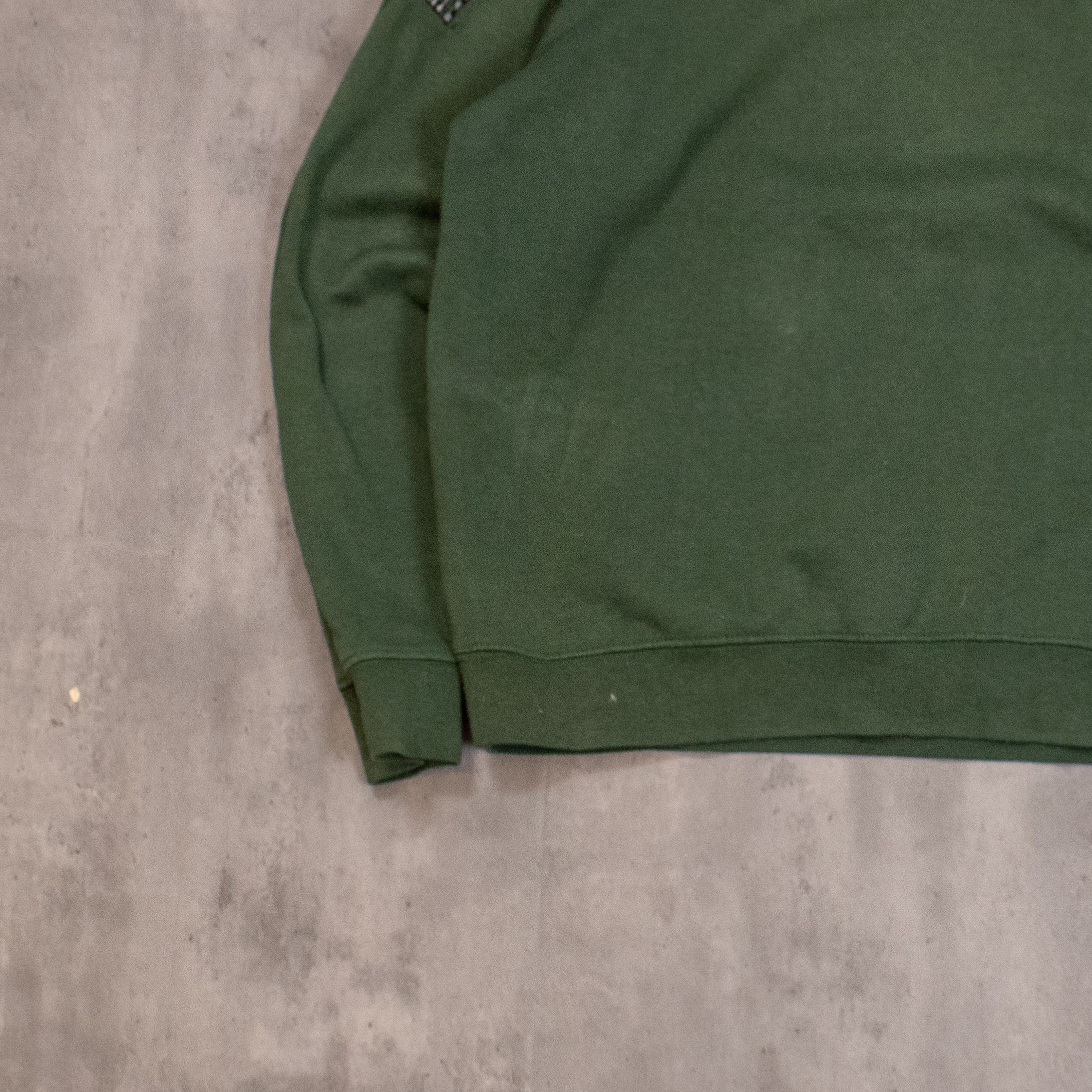 Japanese Brand Y2K 2000's Michigan State Sparentes Forest Green Hoodie Size US M / EU 48-50 / 2 - 9 Thumbnail