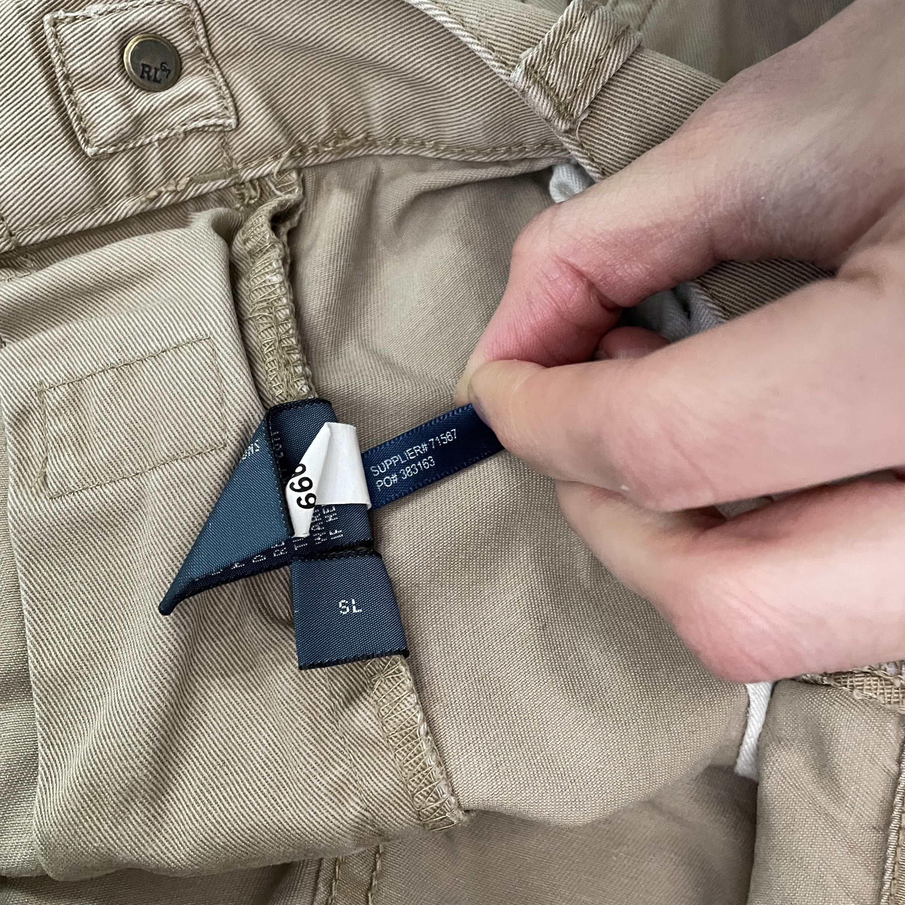 Polo Ralph Lauren Custom Vintage Polo Ralph Lauren Pants Y2K Alt rare 1of1 Size US 31 - 12 Thumbnail