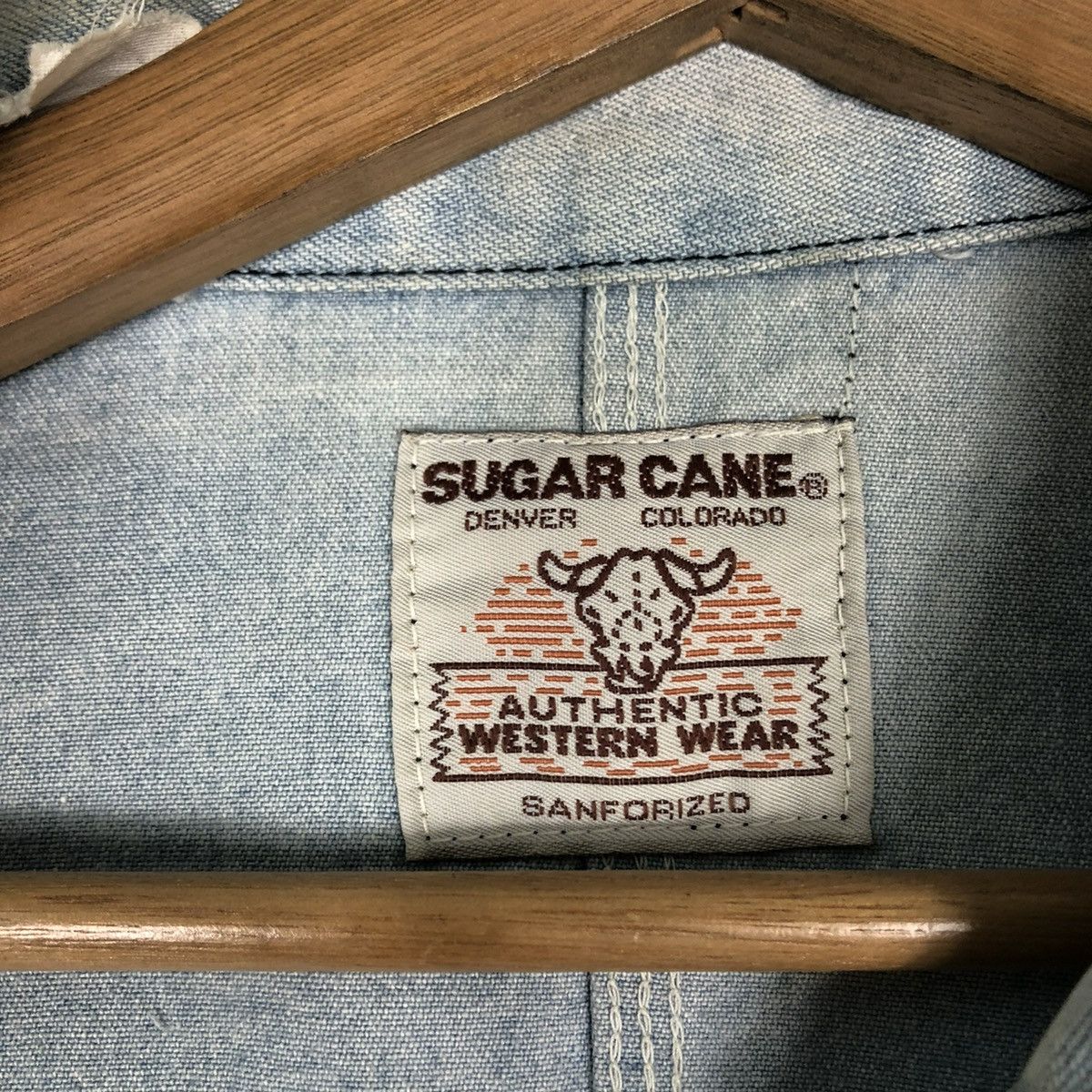 Sugar Cane 🔥VINTAGE DENIM CHORE JACKET SUGAR CANE WESTERN WEAR USA Size US L / EU 52-54 / 3 - 18 Thumbnail