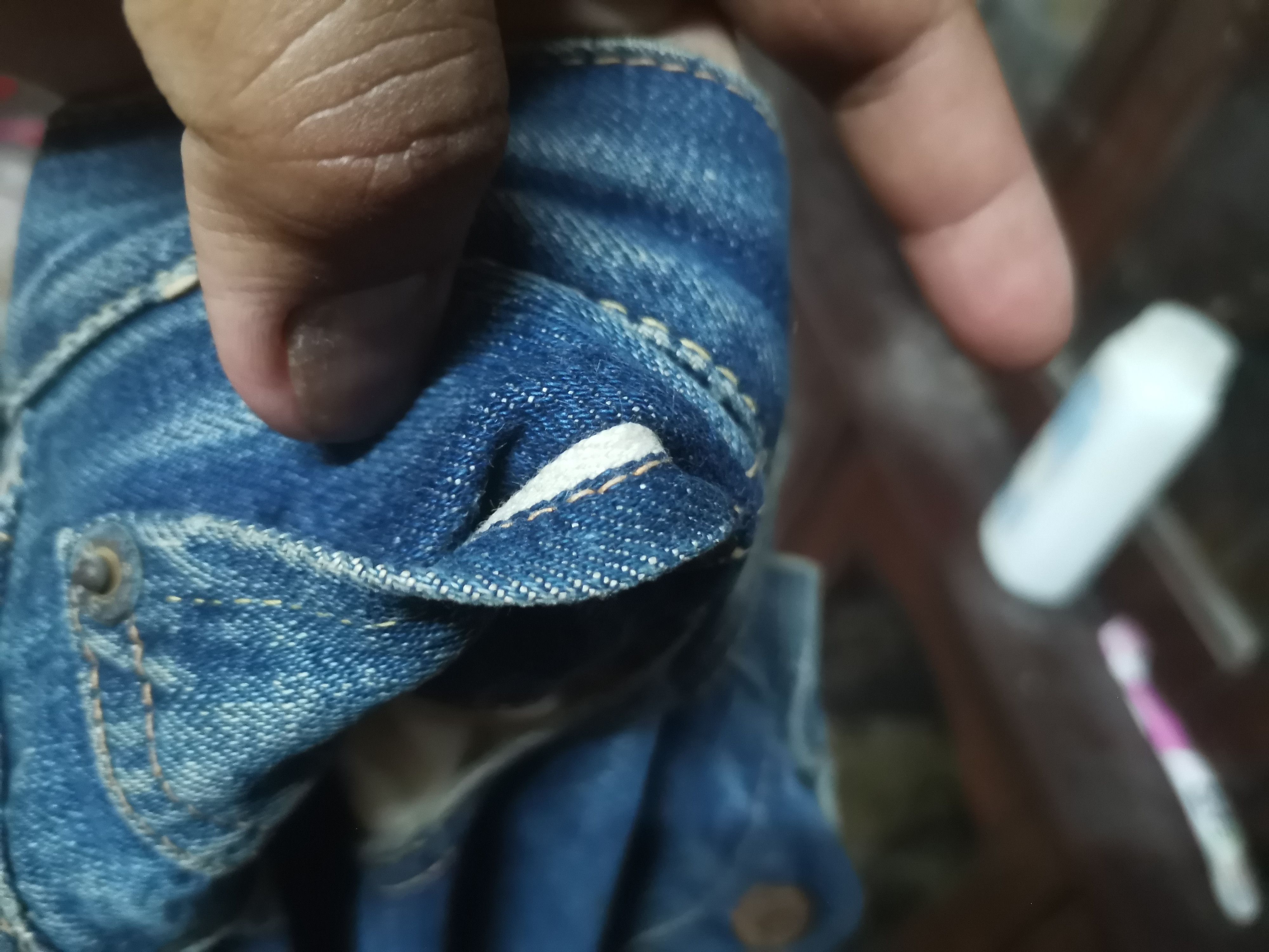 Vintage Rare vintage 50s Levi's 501xx stemp button J Size US 31 - 10 Thumbnail