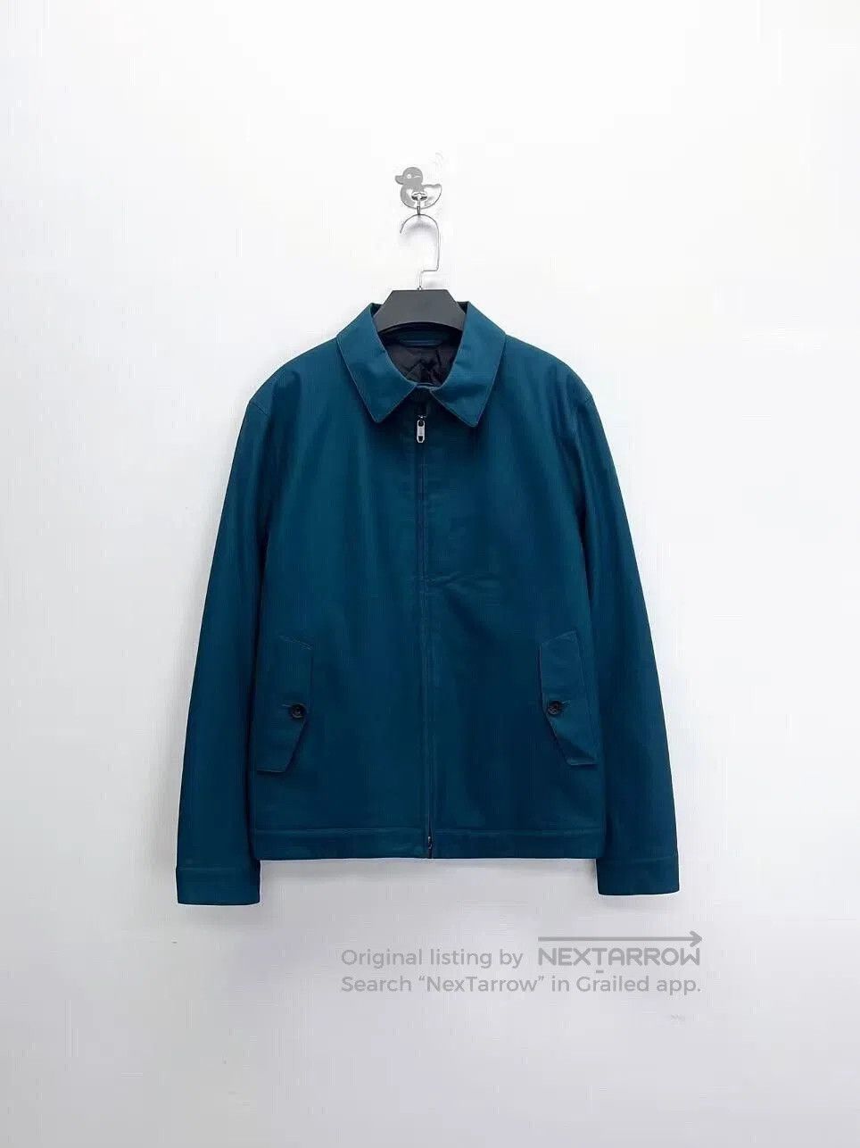 Ermenegildo Zegna Ermenegildo Zegna Teal Lightweight Jacket. Size US M / EU 48-50 / 2 - 1 Thumbnail