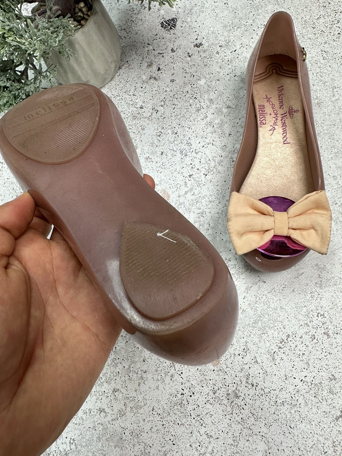 Designer × Melissa × Vivienne Westwood Vivienne Westwood x Melissa Anglomania ballet flats shoes Size US 6 / IT 36 - 13 Thumbnail