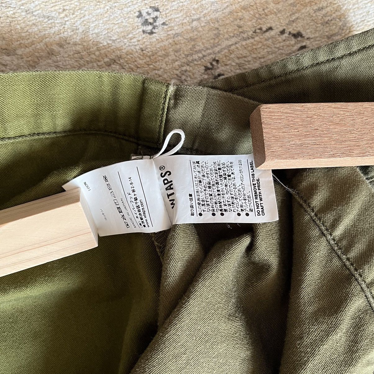 Japanese Brand WTAPS 182BRDT-SHM01 SHIRT COTTON SATIN BUDS LS 01 Size US L / EU 52-54 / 3 - 9 Thumbnail