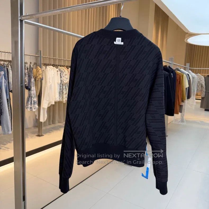 Hermes Hermes Black Wool Cashmere Two-sided Wear Sweater Size XS / US 0-2 / IT 36-38 - 2 Thumbnail