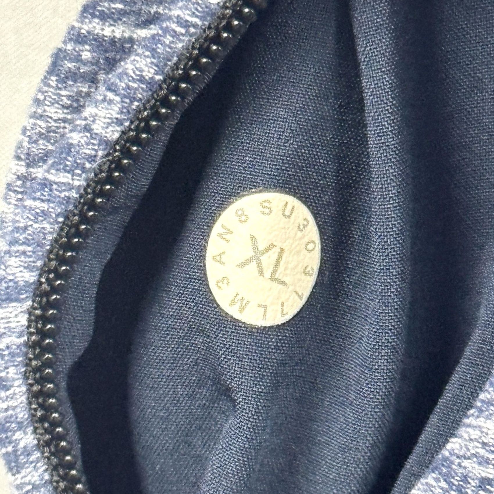 Lululemon Lululemon Mens XL Blue Quarter Zip Long Sleeve Pullover Shirt Size US XL / EU 56 / 4 - 3 Thumbnail