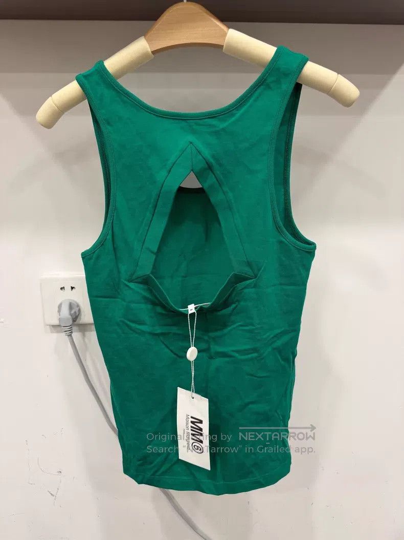 Maison Margiela Maison Margiela Hollow-in green vest on the back Size S / US 4 / IT 40 - 2 Thumbnail