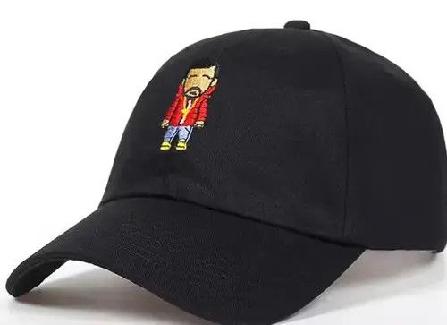 Other Cute Cartoon Black Baseball Cap Size ONE SIZE - 3 Thumbnail