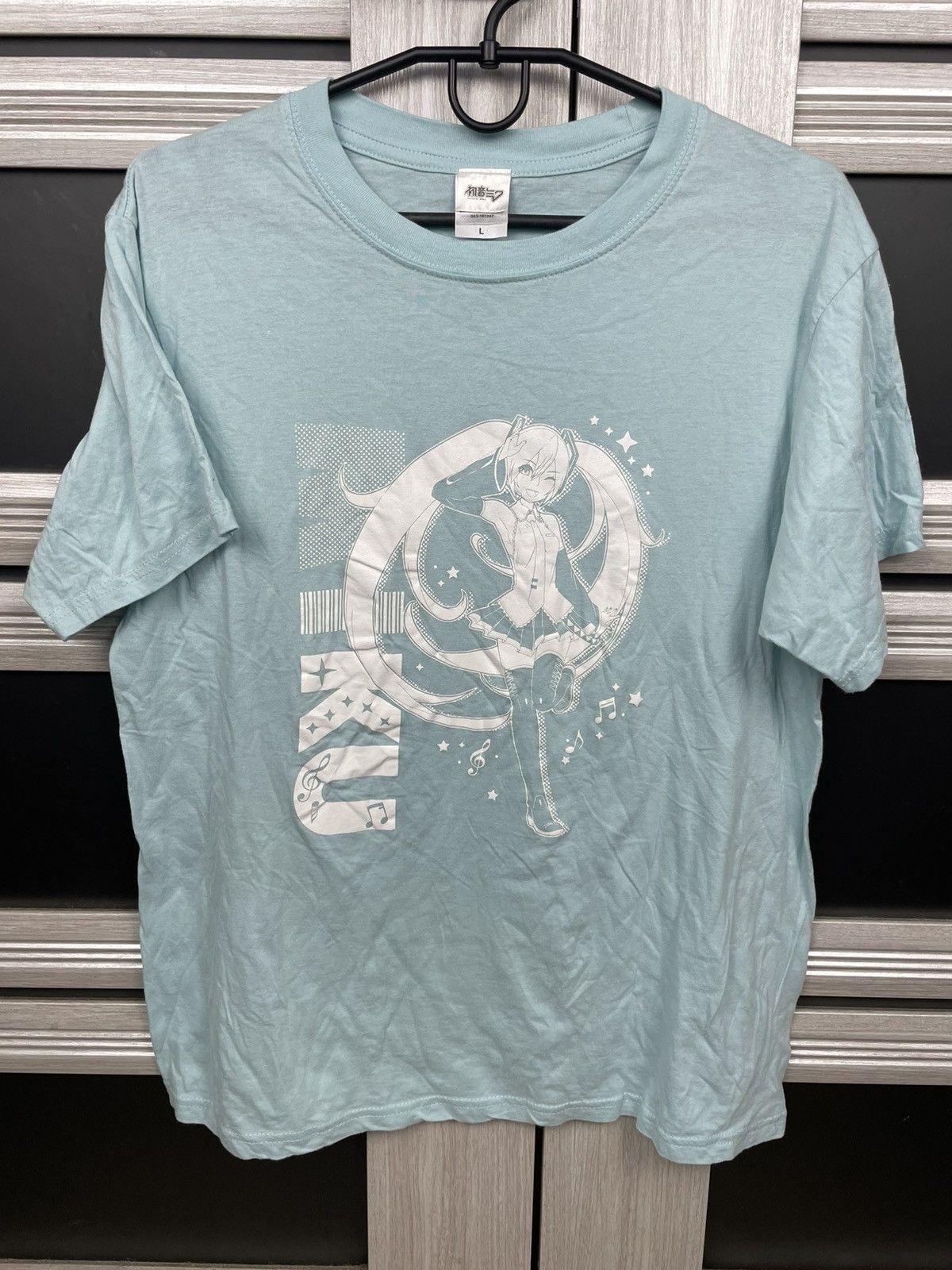 Anime Hatsune Miku Y2K Anime Manga Movie T Shirt Tee 00s Size US L / EU 52-54 / 3 - 1 Thumbnail