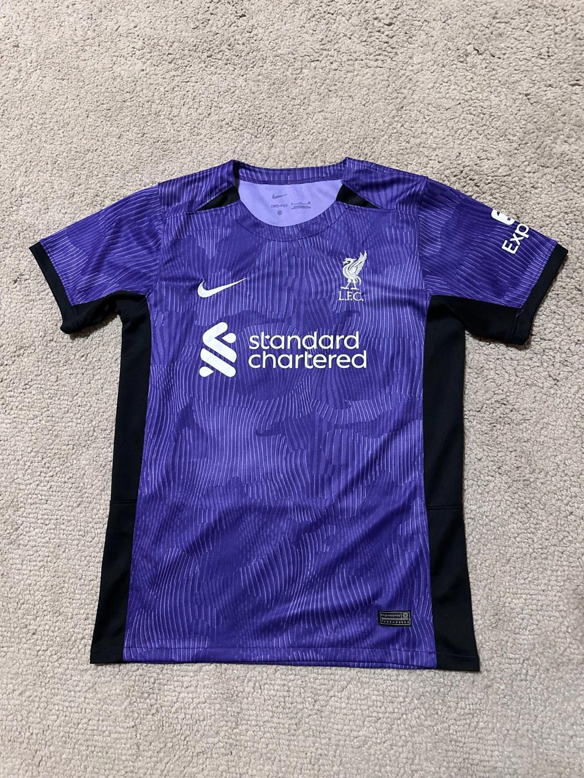 Nike Liverpool FC - 2023/24 Third Nike Jersey Football Shirt Sz S Size US S / EU 44-46 / 1 - 1 Thumbnail