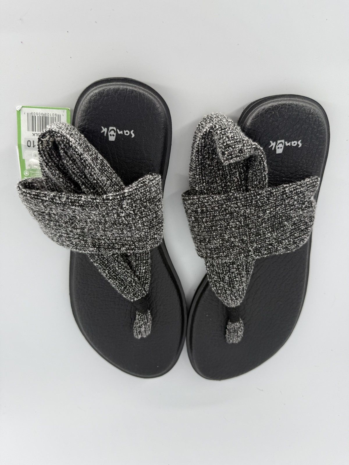 Sanuk Sanuk Yoga Sling Knitster Sandals Flip Flops Black Size 10 Size US 10 / IT 40 - 3 Thumbnail