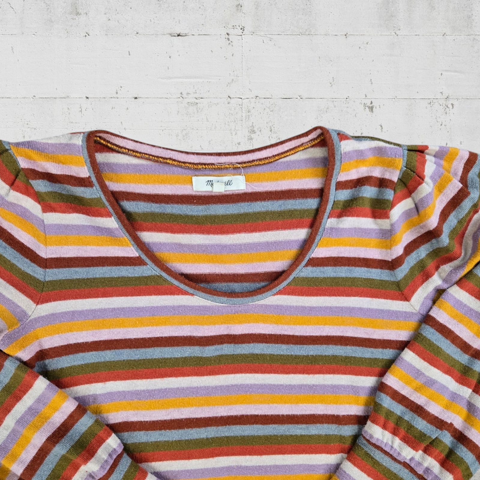 Madewell Madewell Retro Striped Sweater Size XS Size XS / US 0-2 / IT 36-38 - 3 Thumbnail