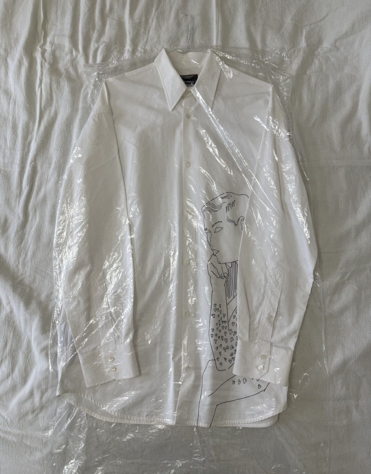 Calvin Klein 205W39NYC Calvin Klein 205W39NYC Raf Simons x Andy Warhol White Shirt Size US S / EU 44-46 / 1 - 9 Thumbnail