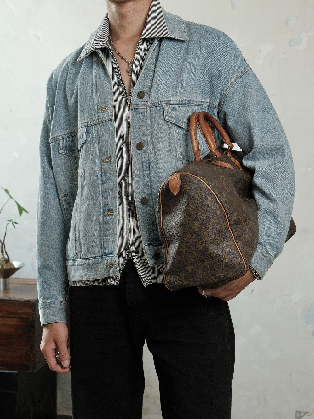 1990s DKNY Boxy Denim Jacket