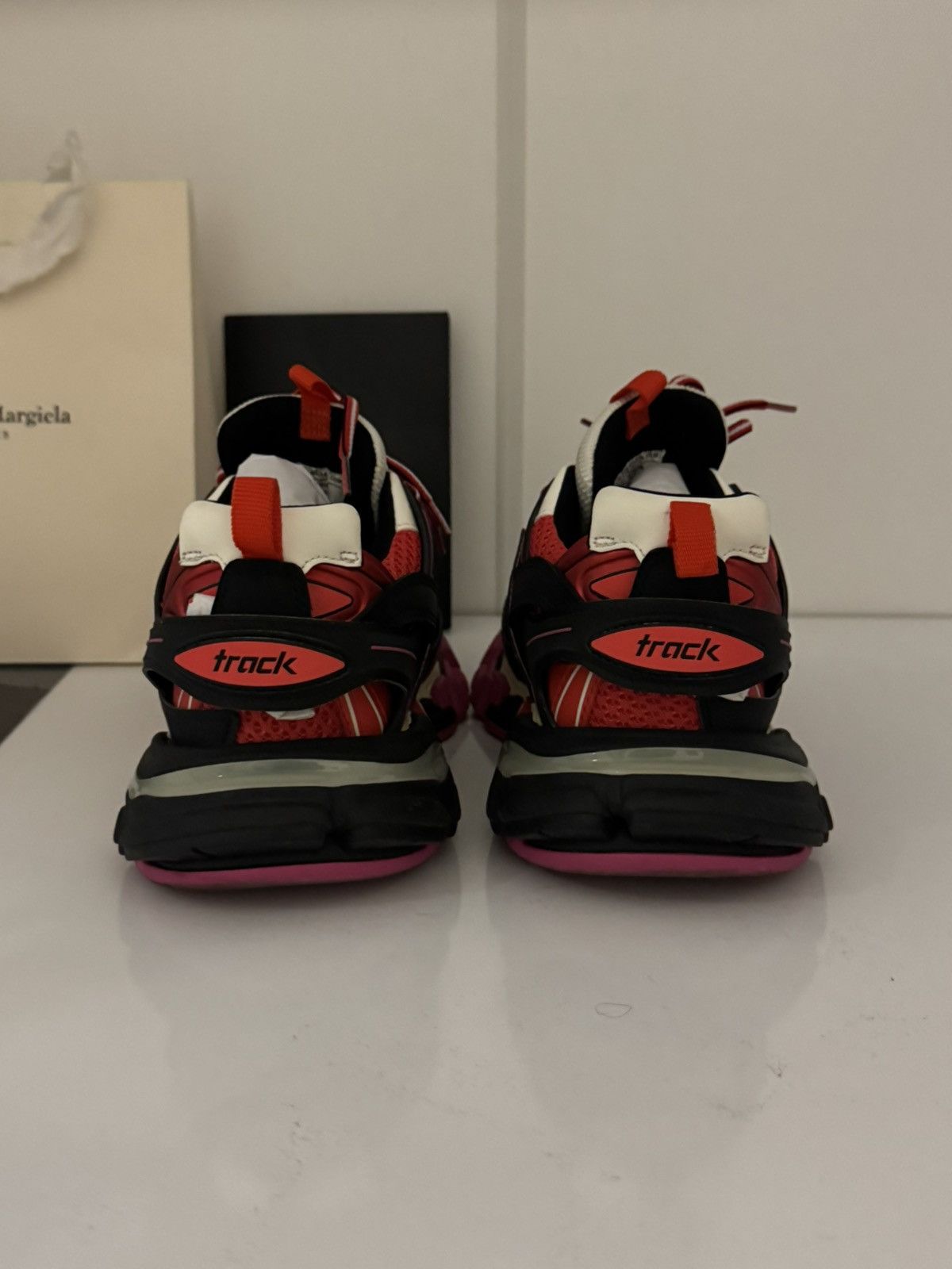 Balenciaga ⛔️Balenciaga track 1 black pink red white 40 Size US 7 / EU 40 - 5 Thumbnail