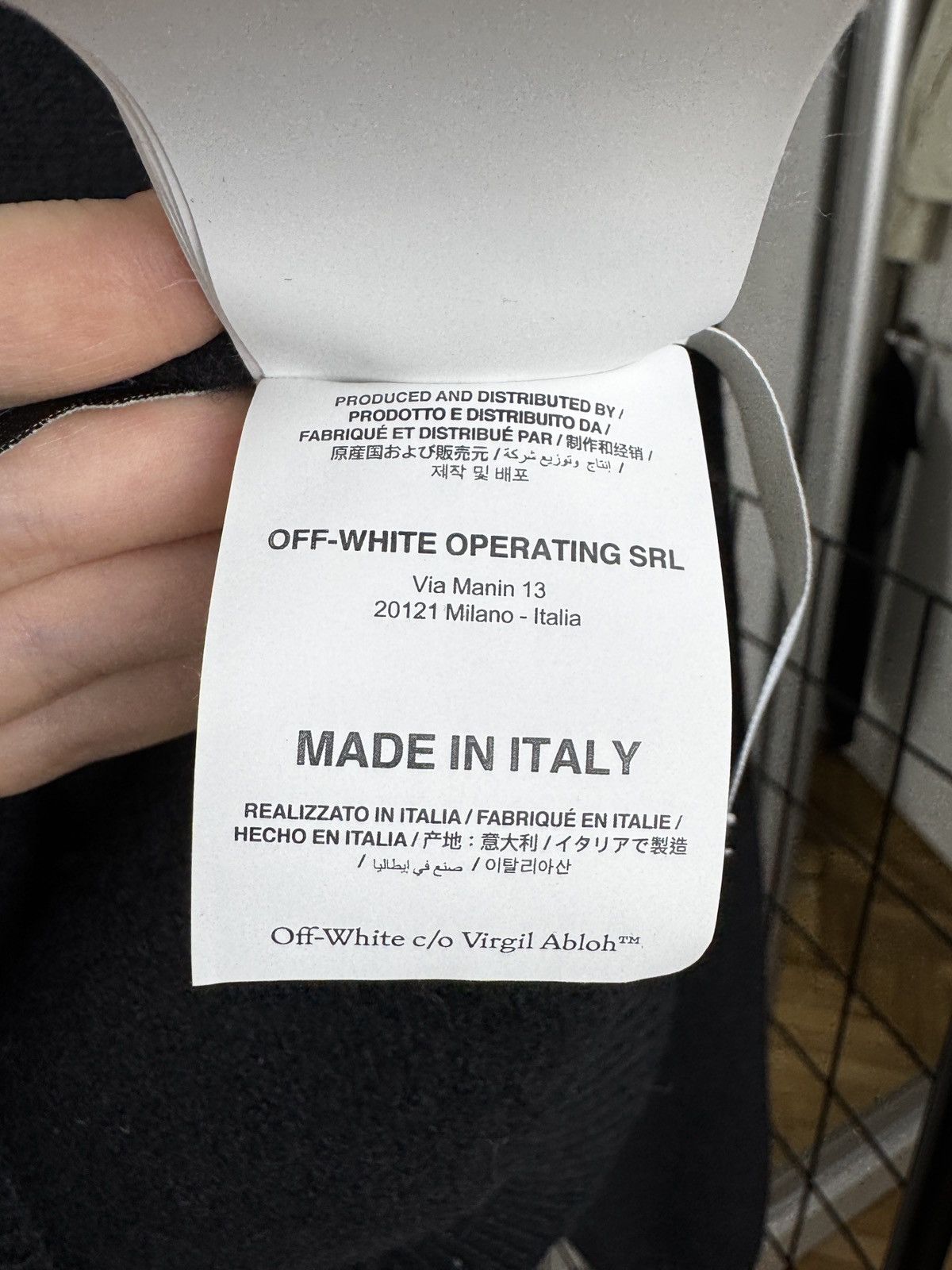 Off-White OFF-WHITE Graffiti Logo Intarsia Jumper Black sweater Size M / US 6-8 / IT 42-44 - 12 Thumbnail