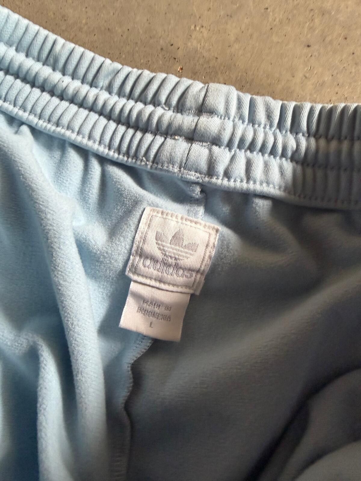 Adidas Adidas Blue/Brown Track Pants Sz L Size US 34 / EU 50 - 4 Thumbnail