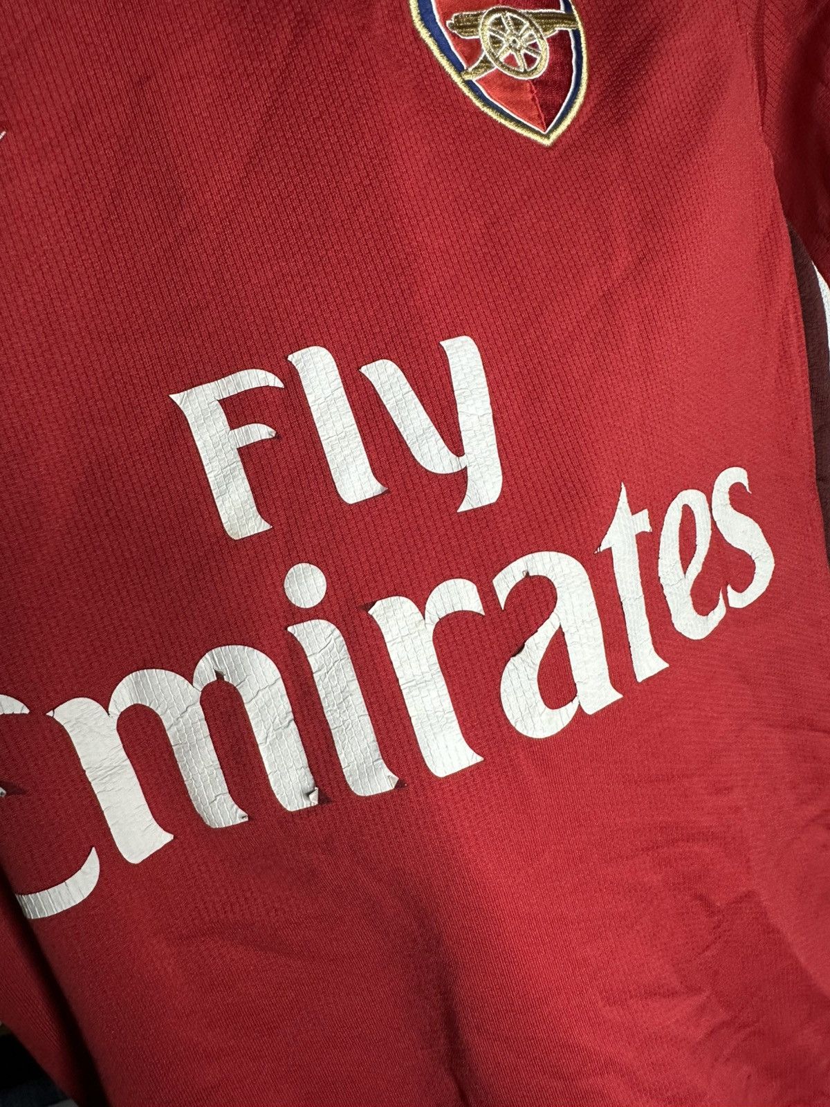 Nike 2008-10 Arsenal Nike Home Football Jersey Shirt Men’s Size S Size US S / EU 44-46 / 1 - 4 Thumbnail