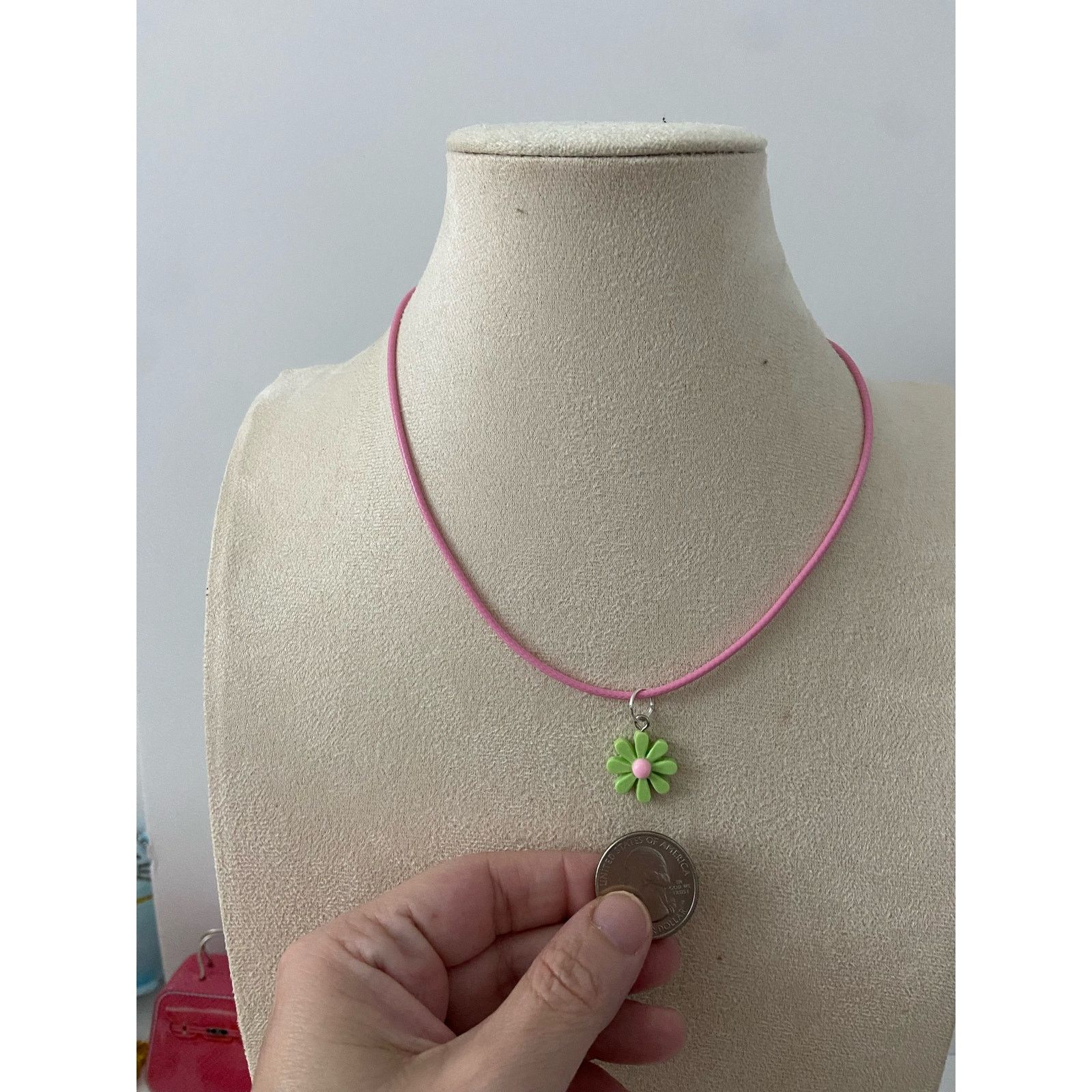 Handmade daisy necklace Size ONE SIZE - 2 Thumbnail