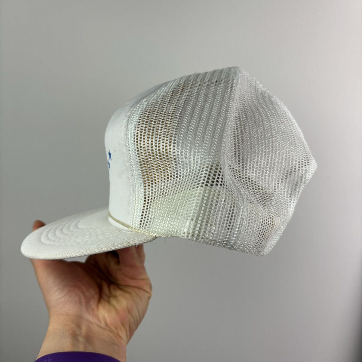 Other VTG 80s 90s K-Mart White Logo Employee Mesh Trucker Snapback Size ONE SIZE - 3 Thumbnail