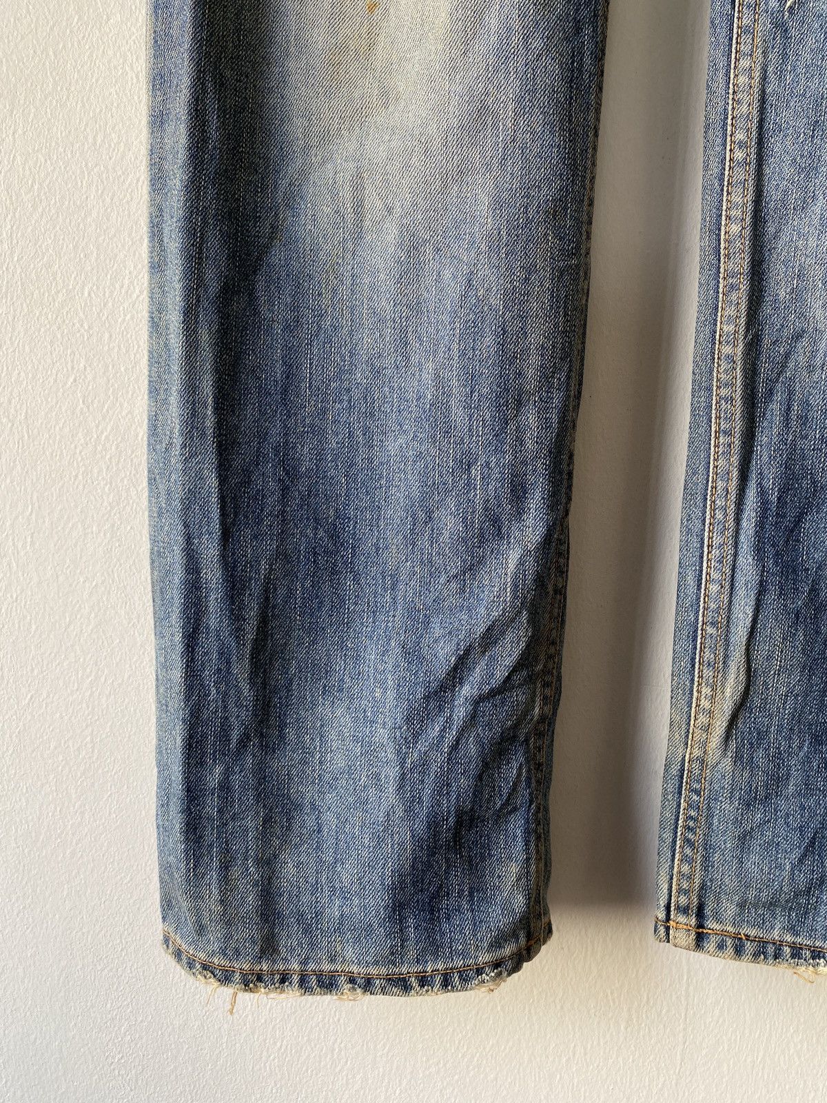Japanese Brand Japanese Brand Ehyphen World Gallery Distressed Denim Size US 32 / EU 48 - 4 Thumbnail