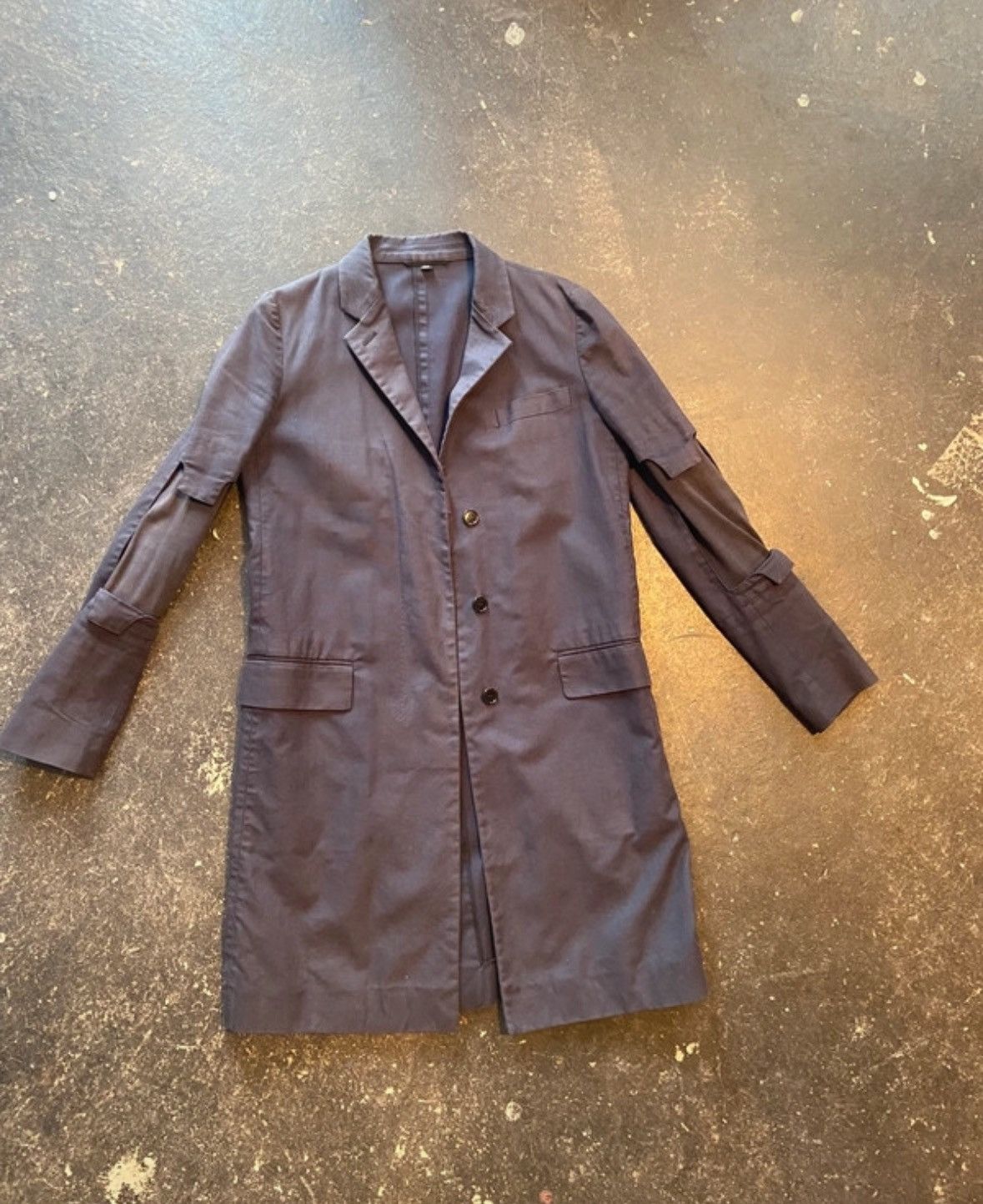 Helmut Lang Helmut Lang 2014 cutout coat Size S / US 4 / IT 40 - 1 Thumbnail