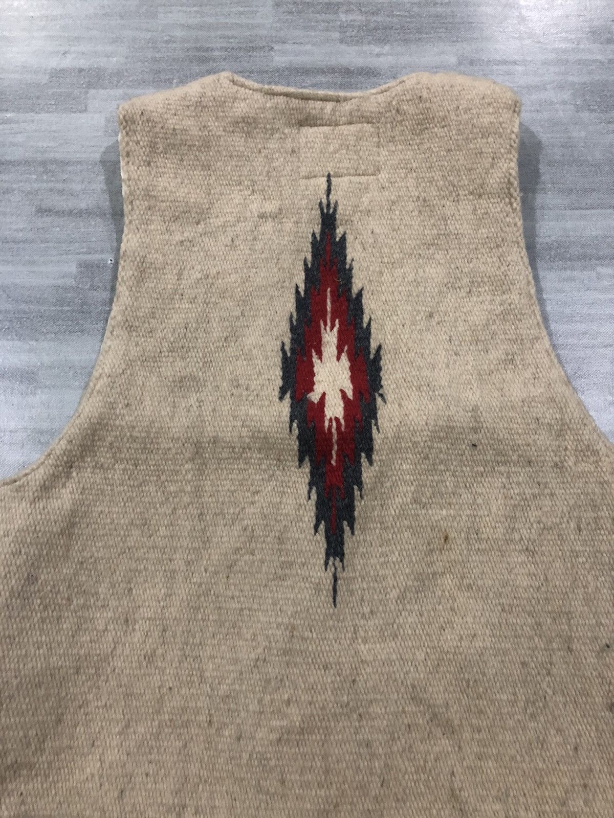Native Vintage Chimayo Wool Novajo Vest Native Design Size US S / EU 44-46 / 1 - 9 Thumbnail