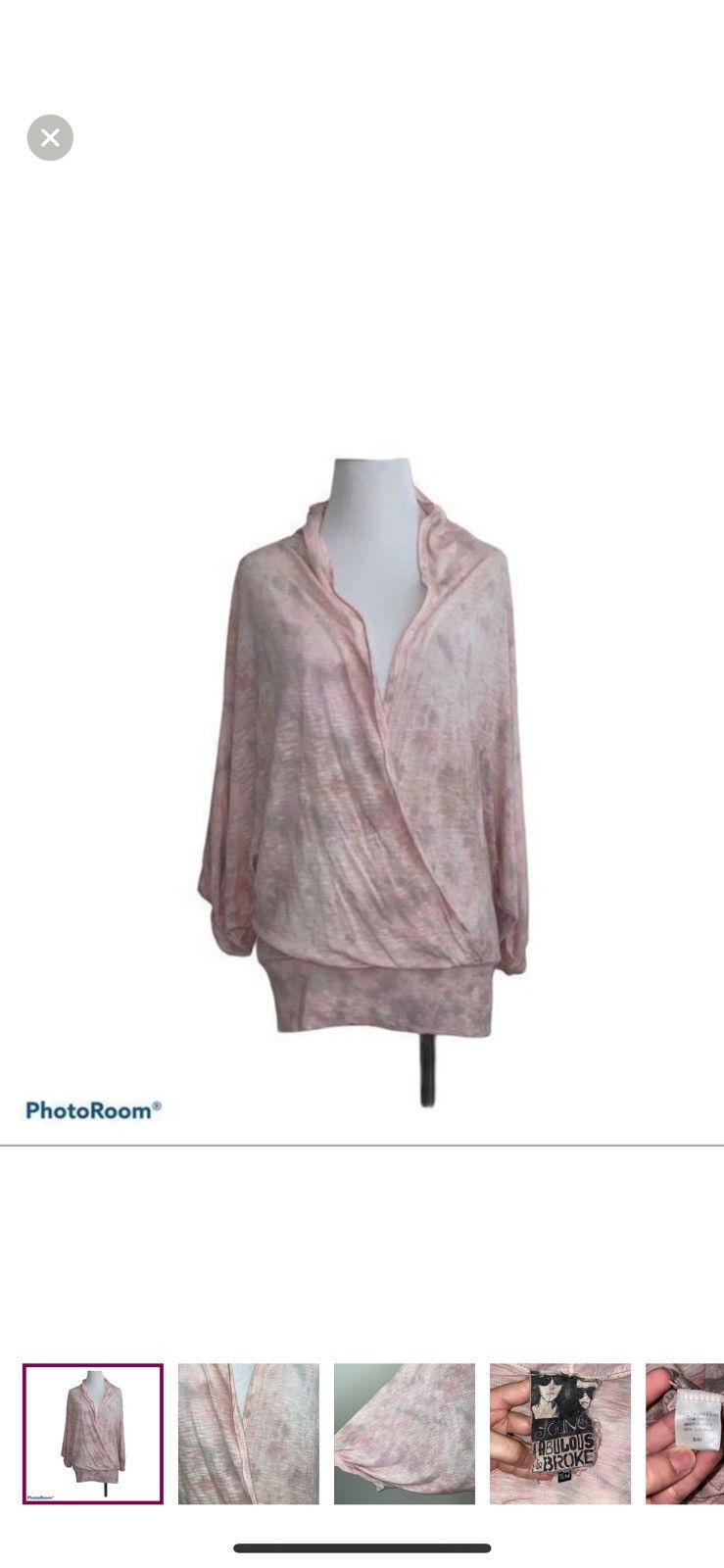 Young Fabulous & Broke Young fabulous and broke small/medium tie dye wrap top Size M / US 6-8 / IT 42-44 - 1 Thumbnail