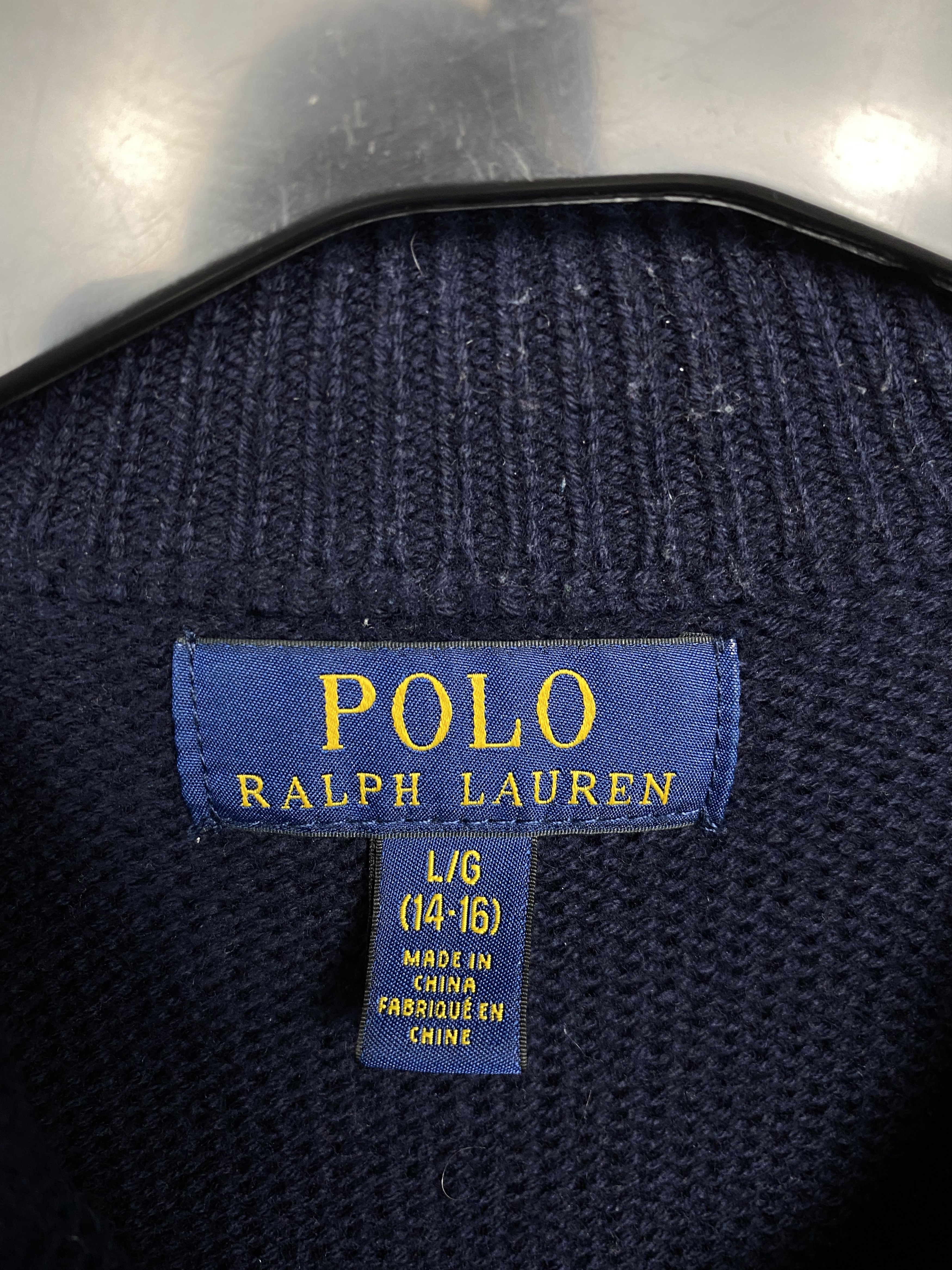 Polo Ralph Lauren Polo Ralph Lauren Vintage Mens Quarter 1\4 Zip Knit Sweater Size US S / EU 44-46 / 1 - 7 Thumbnail