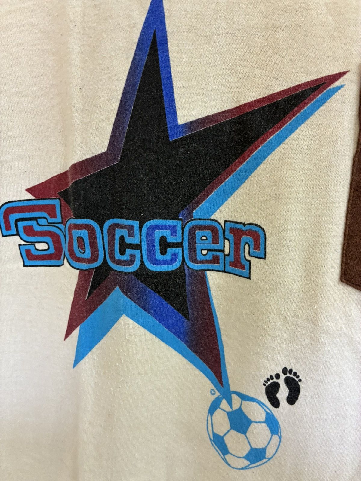 Hang Ten Vintage 70s Hang Ten soccer pocket tee Size US L / EU 52-54 / 3 - 5 Thumbnail