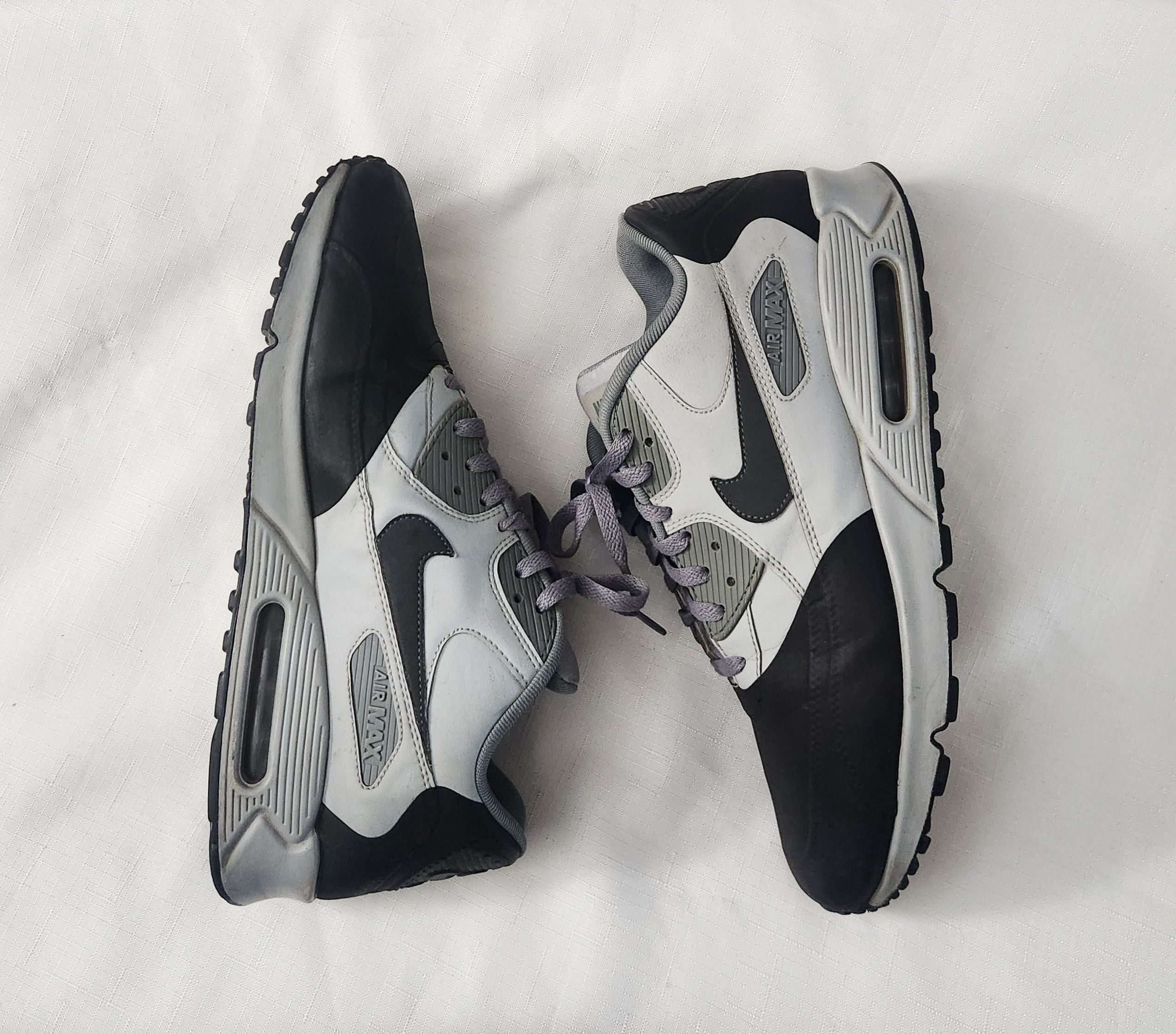Nike Nike Air Max 90 Premium SE Wolf Grey Anthracite 858954-001 Size US 13 / EU 46 - 6 Thumbnail