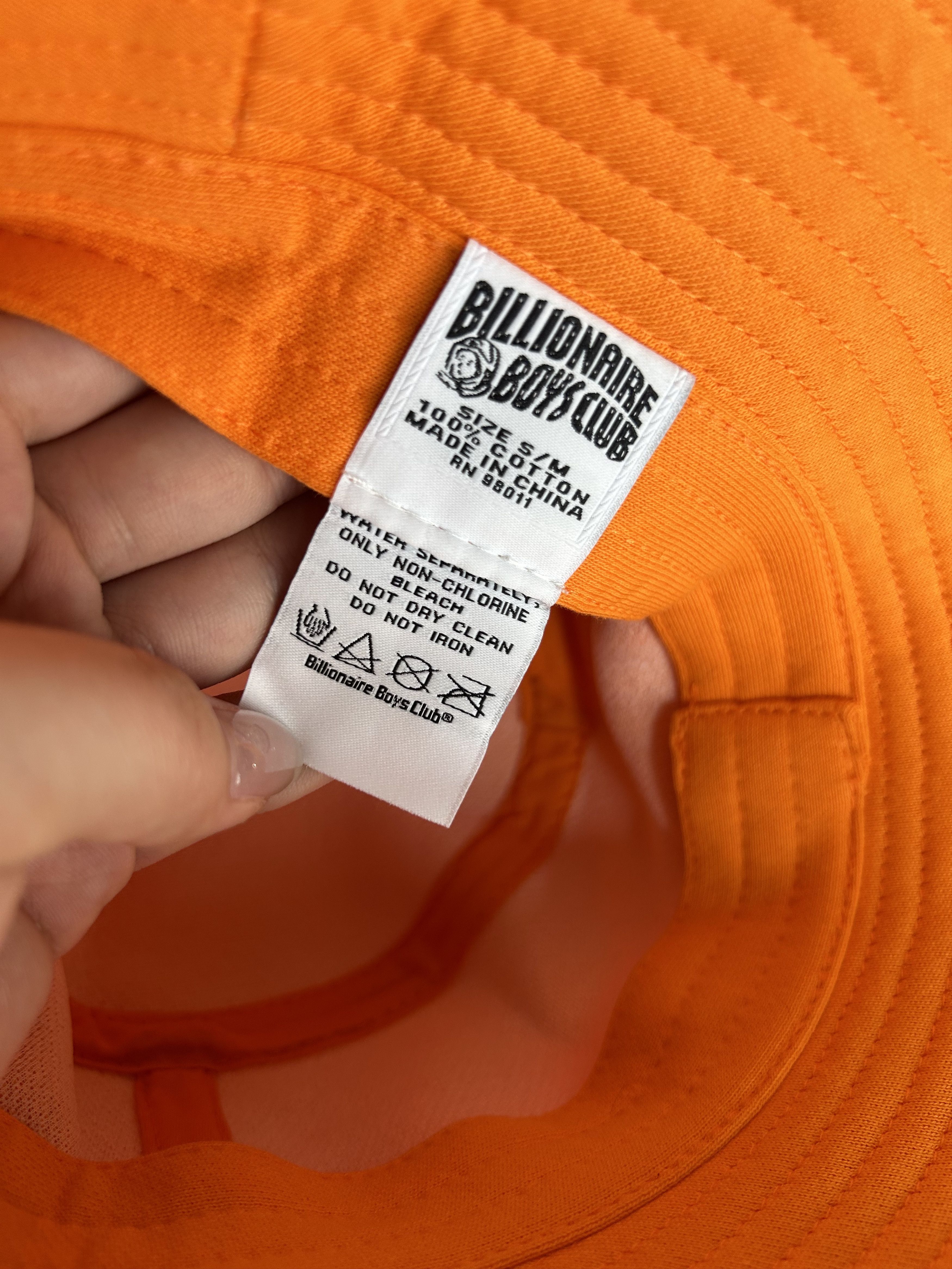 Billionaire Boys Club Billionaire Boys Club BBC Satellite Orange Bucket Hat OS Size ONE SIZE - 6 Thumbnail