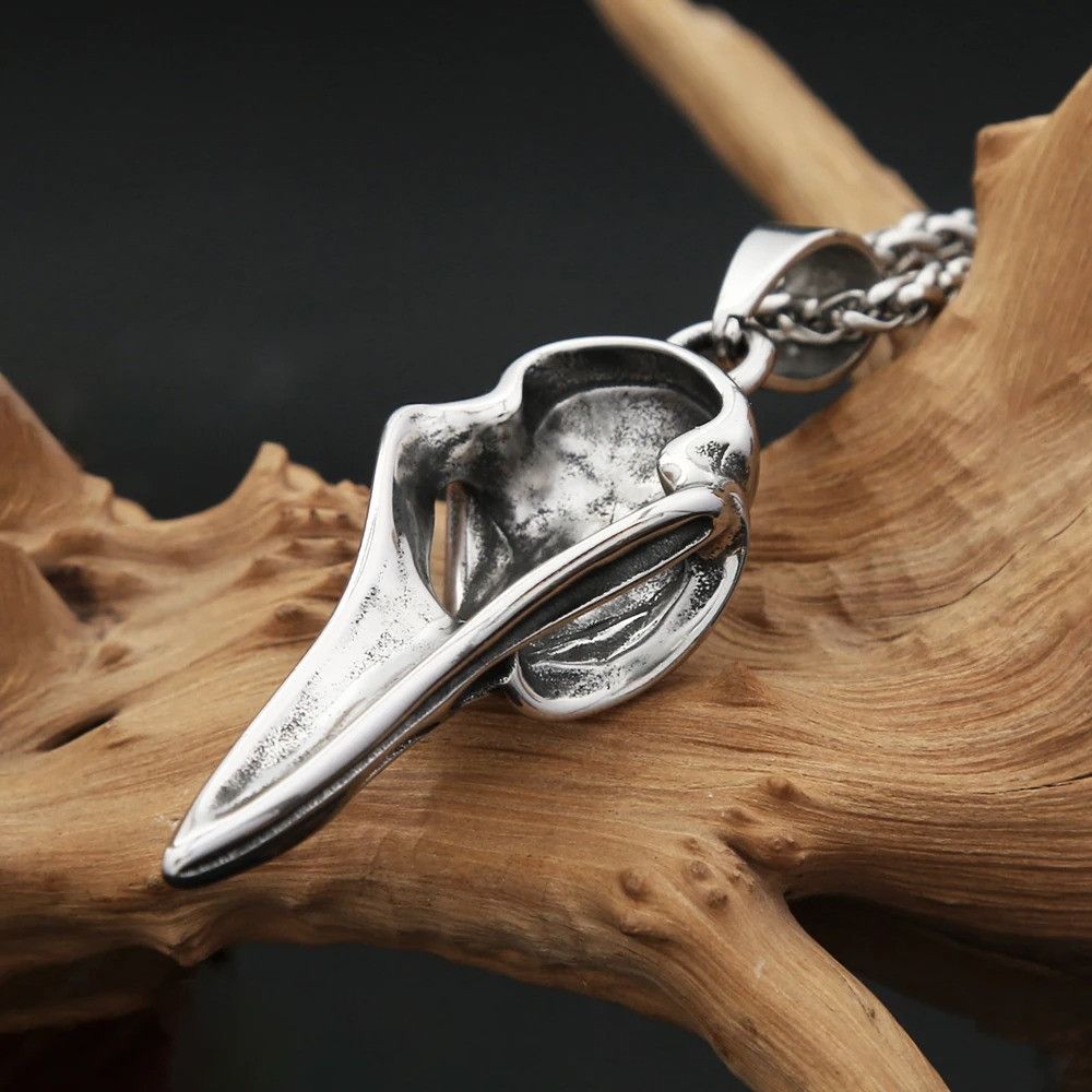 Other Crow Head Pendant Necklace Size ONE SIZE - 5 Thumbnail