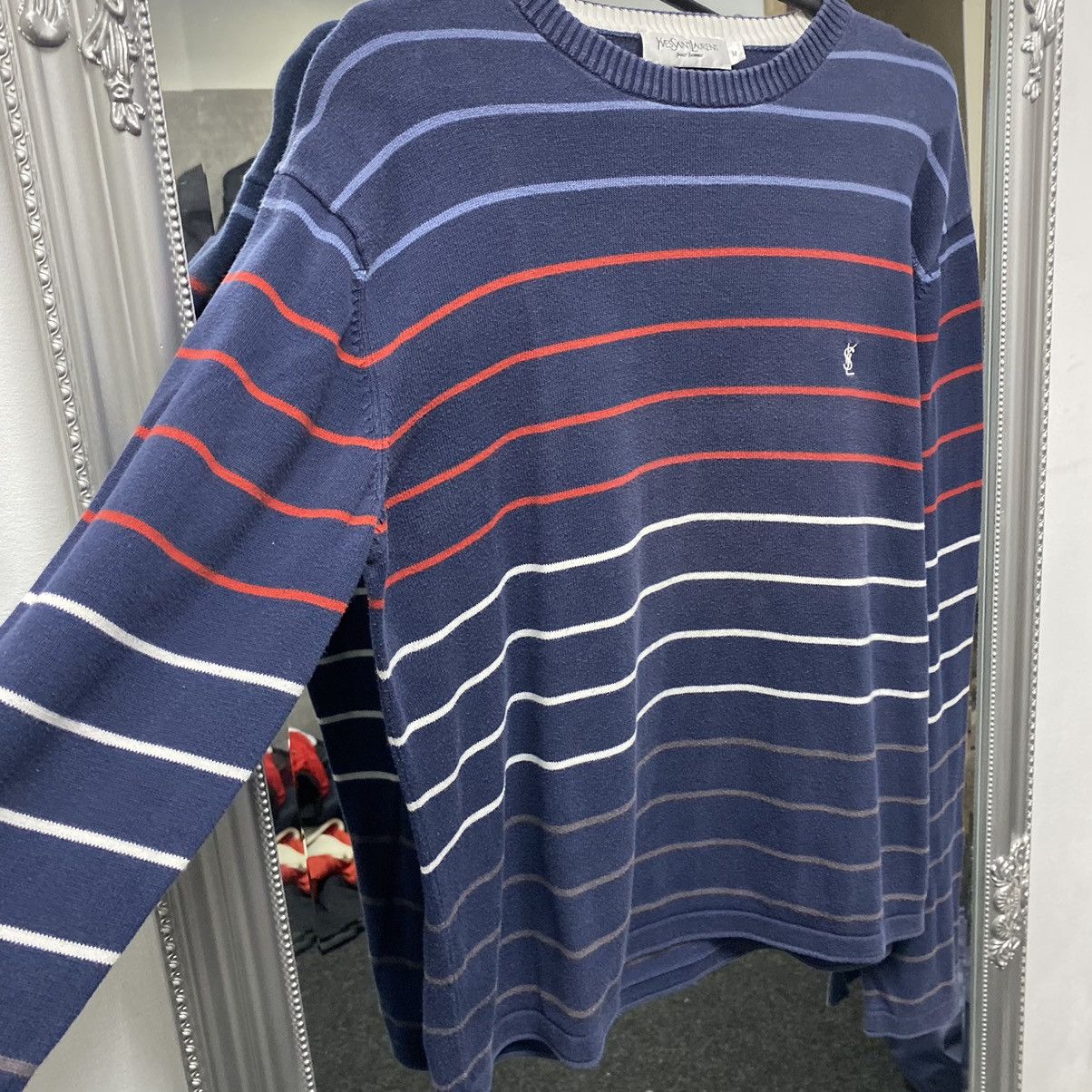 Yves Saint Laurent Vintage Yves Saint Laurent Sweatshirt Size US M / EU 48-50 / 2 - 4 Thumbnail