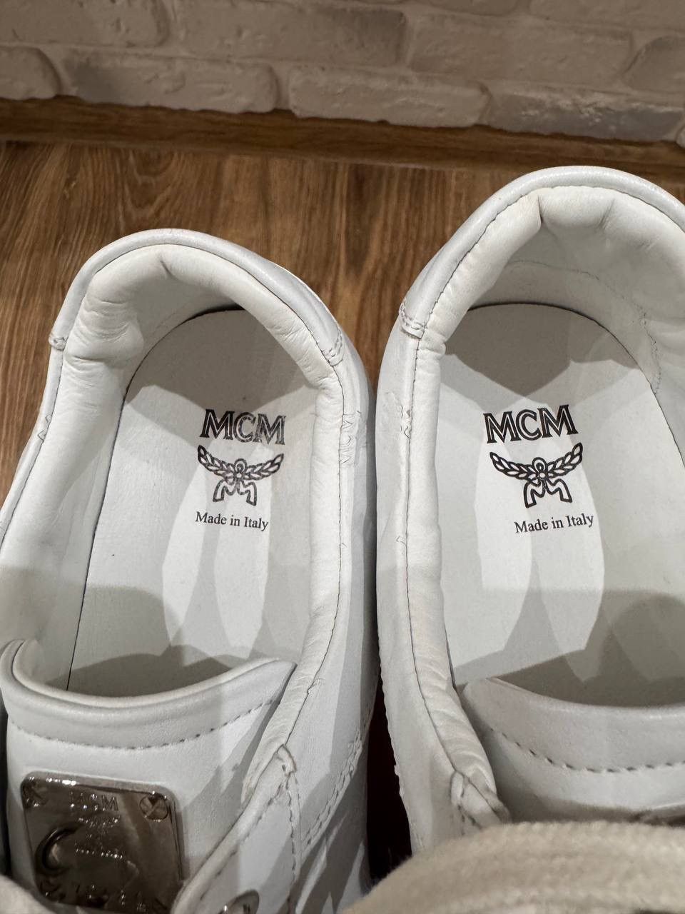 MCM MCM Men's Leather Sneakers Size 41 US 8 Size US 8 / EU 41 - 18 Thumbnail