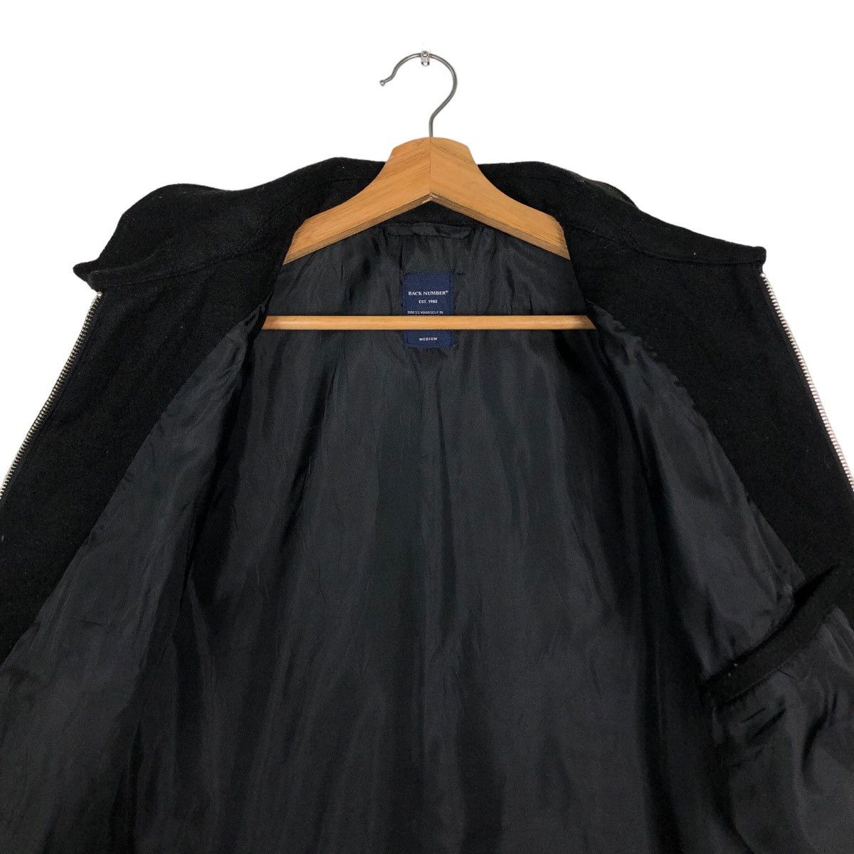 Japanese Brand 🔥Vtg Bomber Jacket Worker Back Number Issey Miyake Japan Size US M / EU 48-50 / 2 - 12 Thumbnail