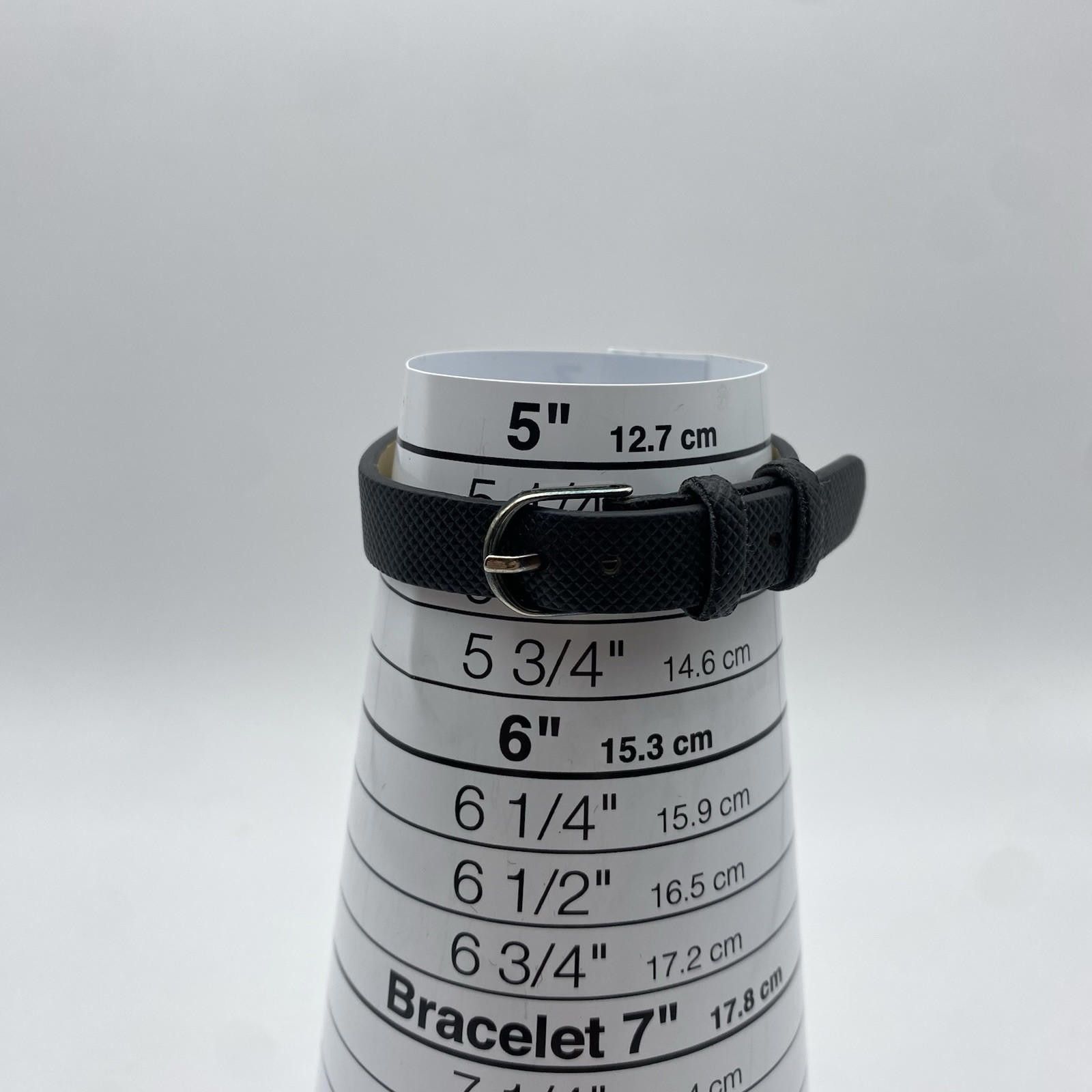 Other Accutime women's watch 8855WM 0318. Matte black, gold accent Size ONE SIZE - 7 Thumbnail