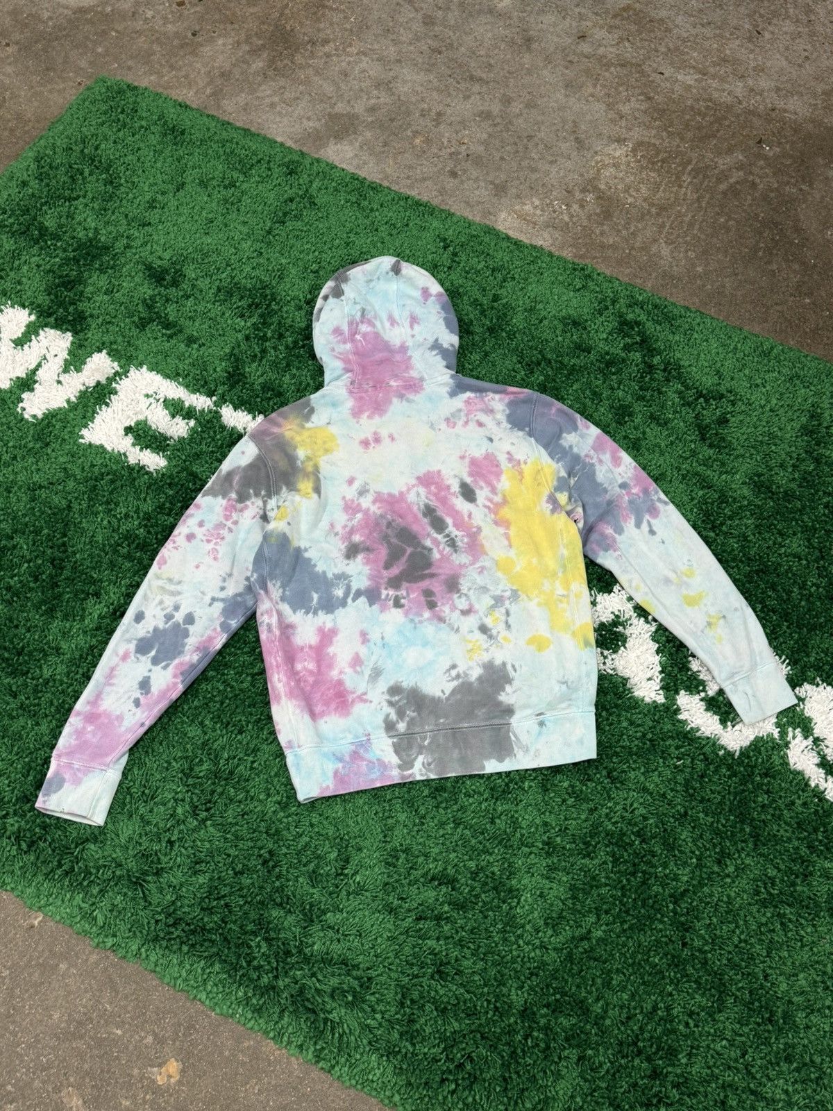 Nike Nike Tie Dye Logo Mini Swoosh Hoodie Small Size US S / EU 44-46 / 1 - 4 Thumbnail
