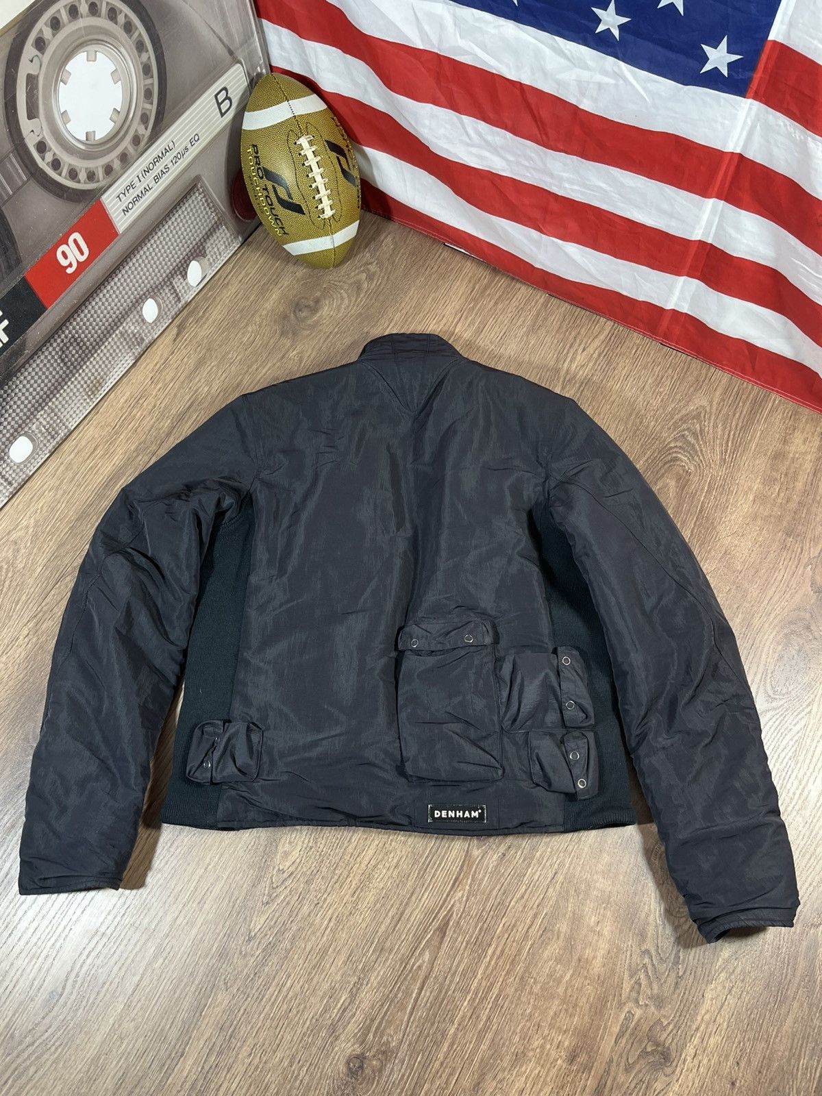 DENHAM × Japanese Brand Denham Seditionaries Japanese Style Padded Bomber Jacket Size US L / EU 52-54 / 3 - 11 Thumbnail
