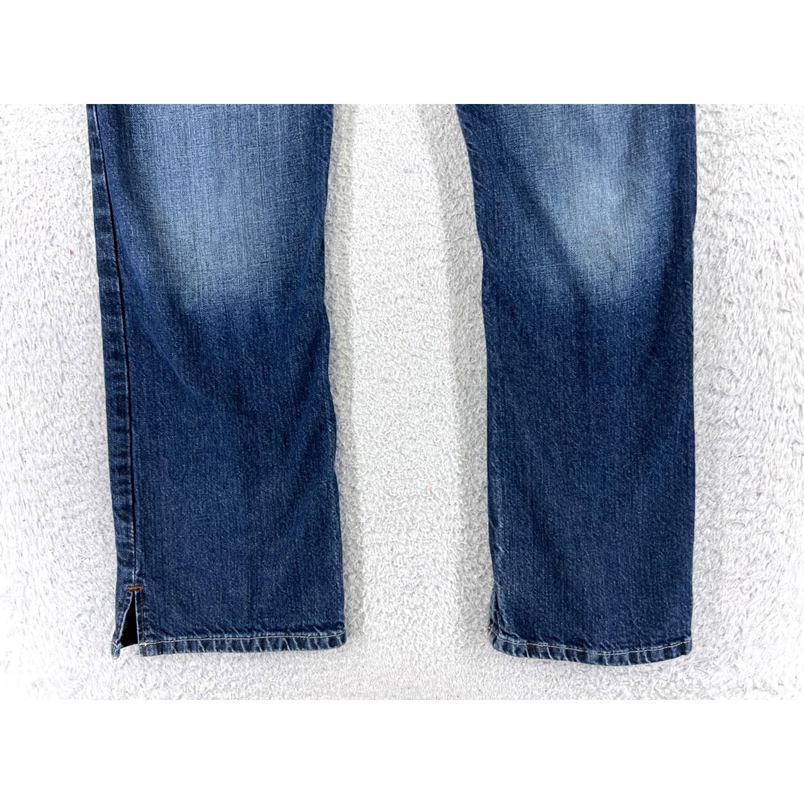 Vintage Cruel Jeans Womens 27 Blue Denim Bootcut 5-Pocket Stretch Slim Cotton Blend 27x30 Georgia Cruel Girl Jeans Mens Womens Girls Size 27" / US 4 / IT 40 - 2 Thumbnail