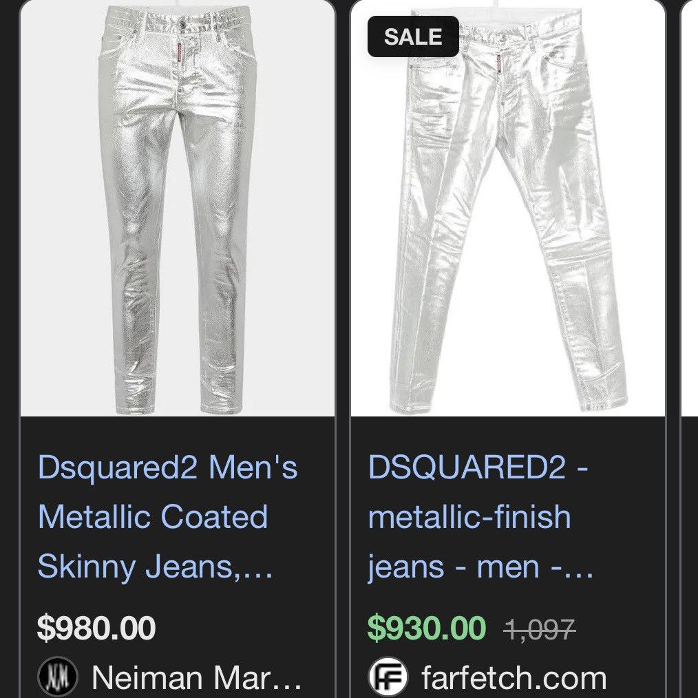 Dsquared2 Dsqaured2 Waxed Denim Size US 30 / EU 46 - 6 Thumbnail