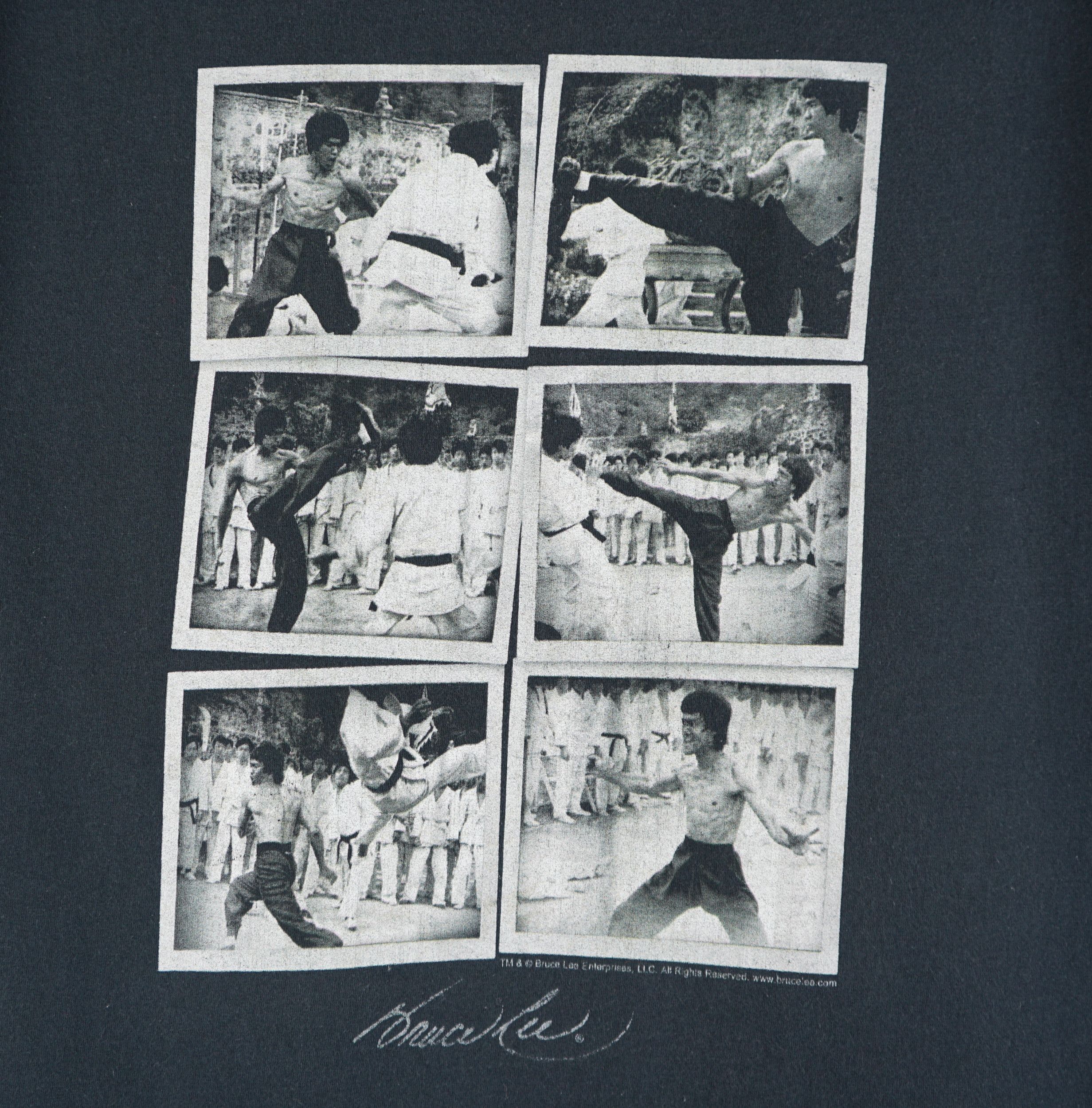 Vintage Vintage 2000s Bruce Lee T-Shirt Size US L / EU 52-54 / 3 - 2 Thumbnail